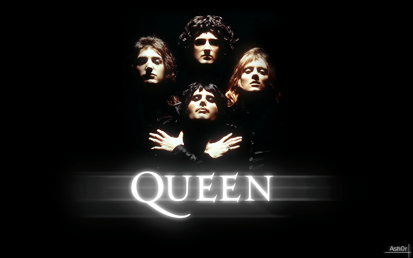 Queen Wallpaper, Bandbilder, Musiklegende, Freddie Mercury, Rock, 1440x900 HD Desktop