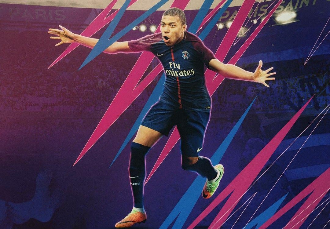 Kylian Mbappé, Fußball, Hintergrund, HD, Sport, 1080x750 HD Desktop