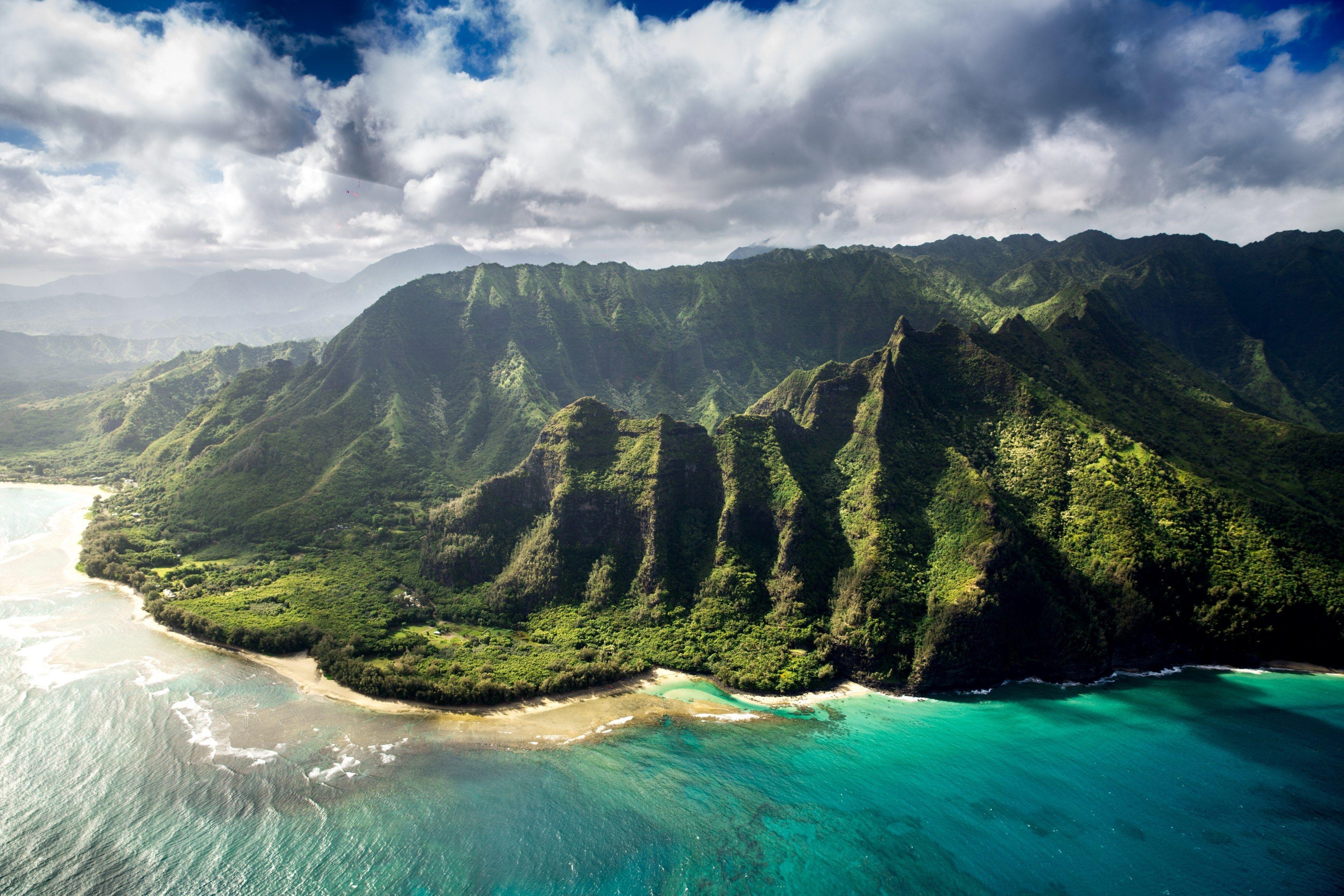 Kauai, 4K, Hintergrund, Insel, Hawaii, 3840x2560 4K Desktop