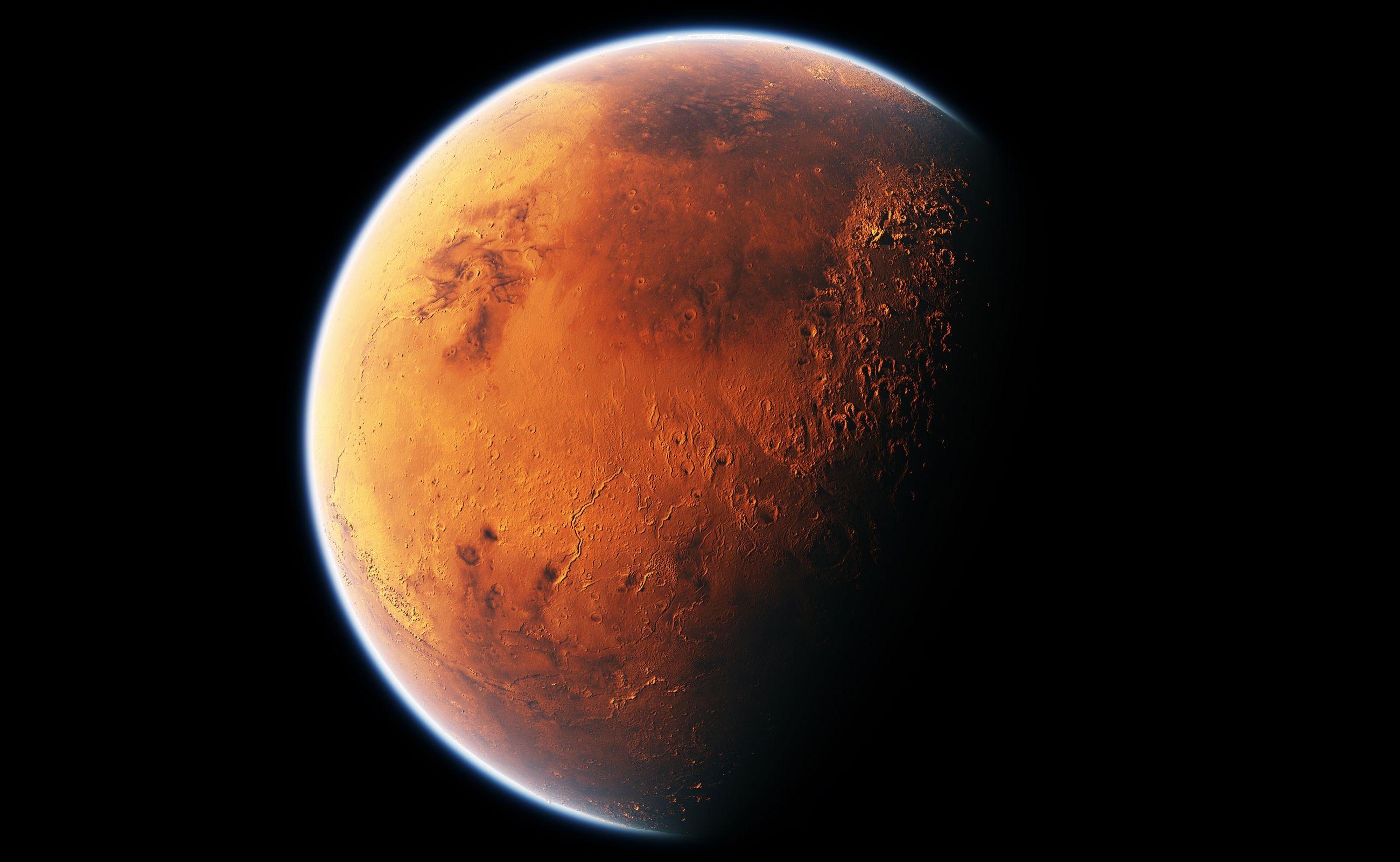 Mars, Hintergrund, Weltraum, 4K HD, Bild, 2600x1600 HD Desktop