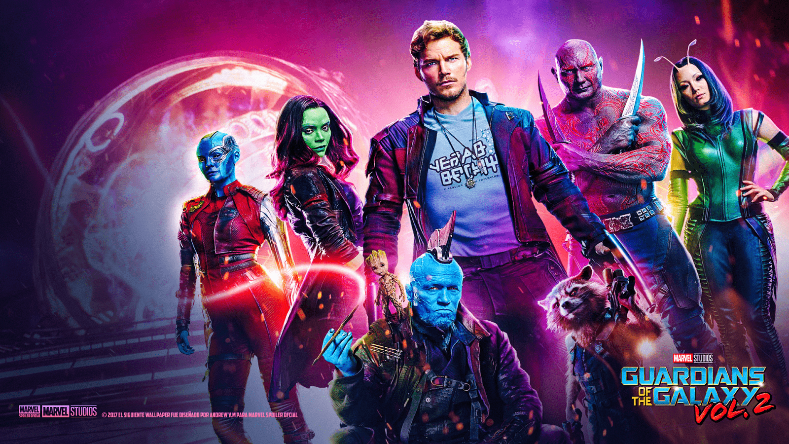 Guardians of the Galaxy, Vol. 2, Film, kostenlos, Download, 1600x900 HD Desktop