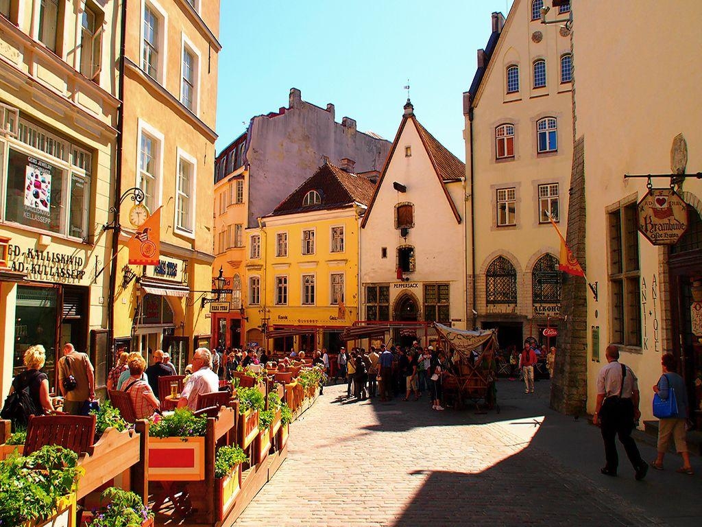 Estland Café, Stadtleben, HD, Fenster, Kultur, 1030x770 HD Desktop