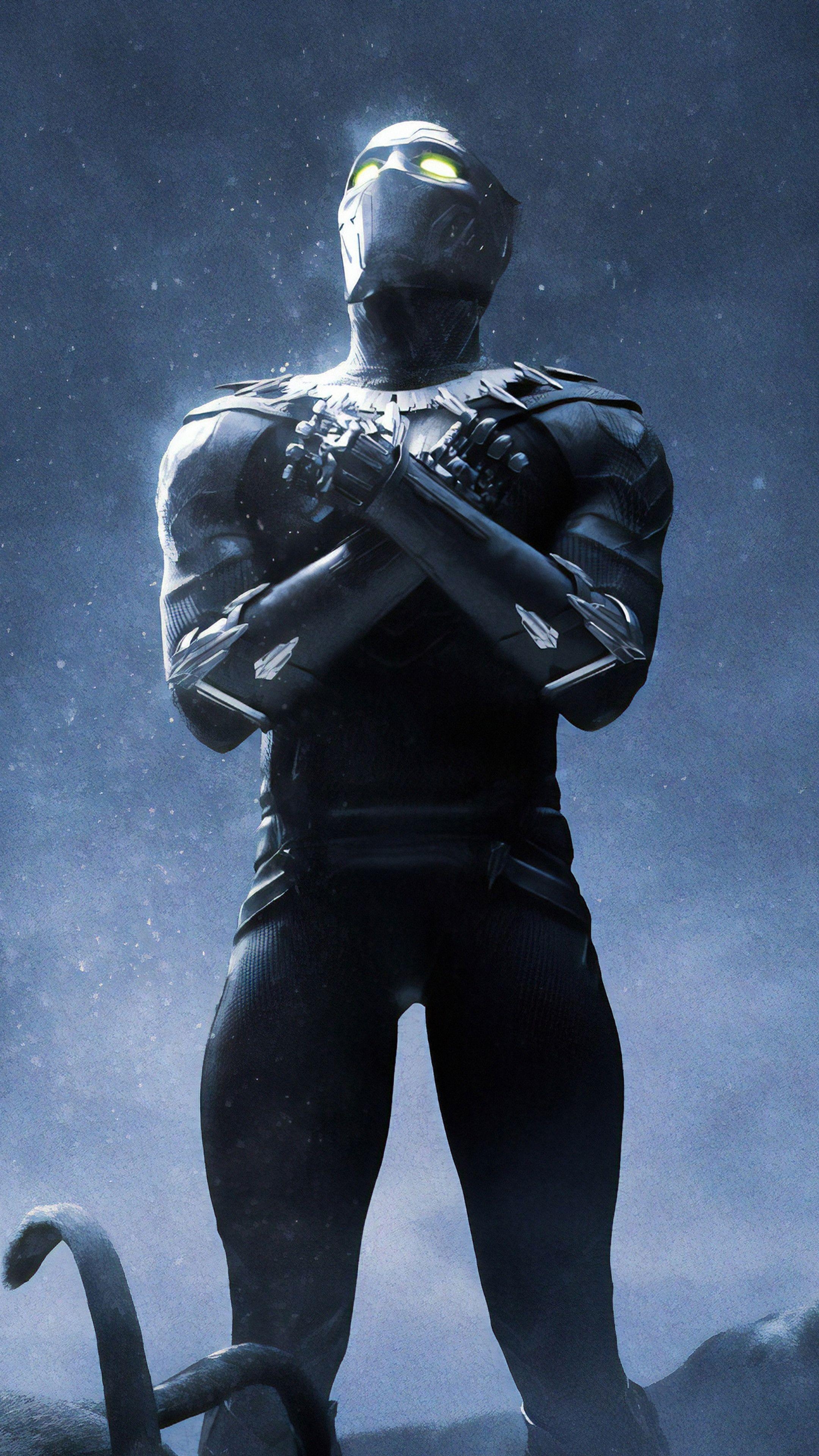 Black Panther, Wakanda, Gruß, Marvel, 4K, 2160x3840 4K Handy