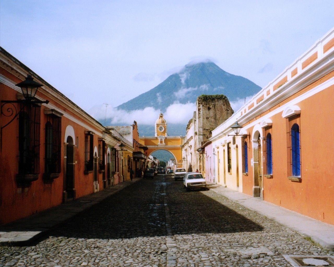 Antigua Guatemala, Reisen, HD, Stadtbild, Tapete, 1280x1030 HD Desktop