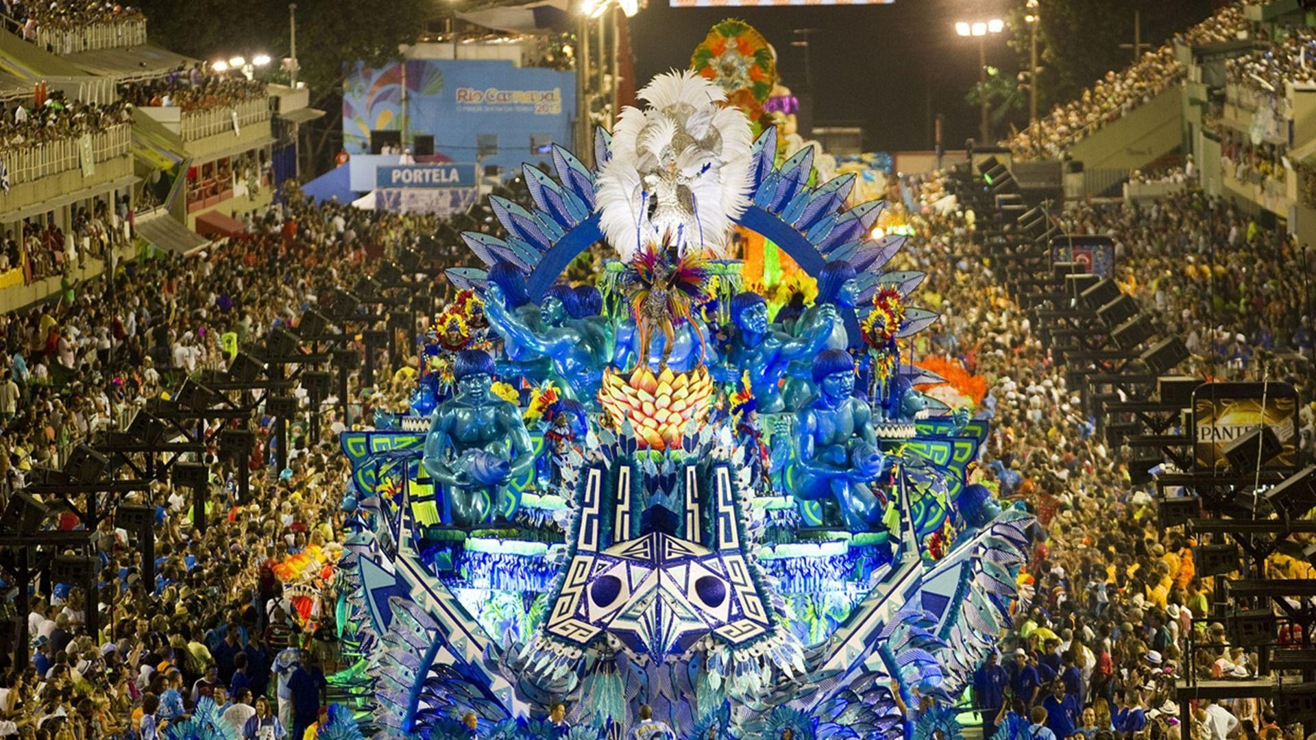 Karneval, Rio de Janeiro, Brasilien, Feier, Party, 1920x1080 Full HD Desktop