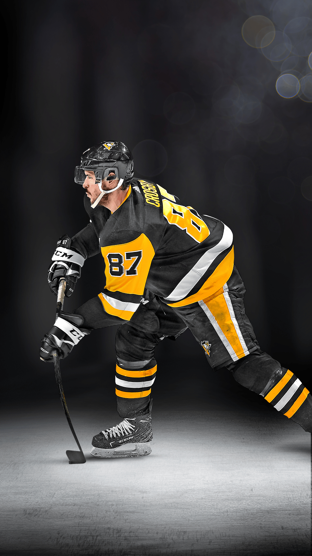 Sidney Crosby, HD, Eishockey, Hintergrund, Spieler, 1080x1920 Full HD Handy