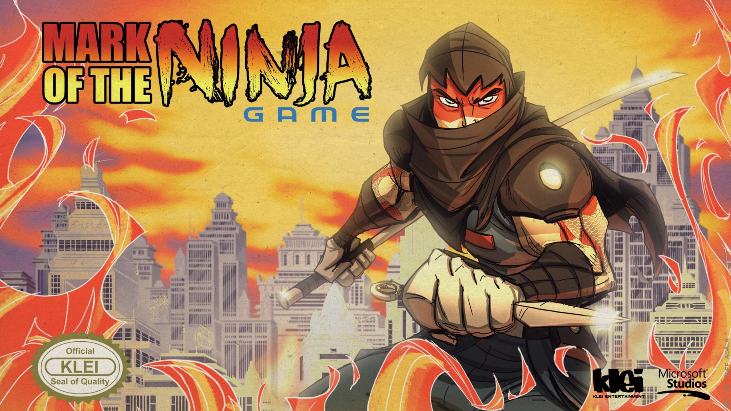 Mark of the Ninja, Gaming, Old School, Ninja Kunst, Galerie, 2560x1440 HD Desktop