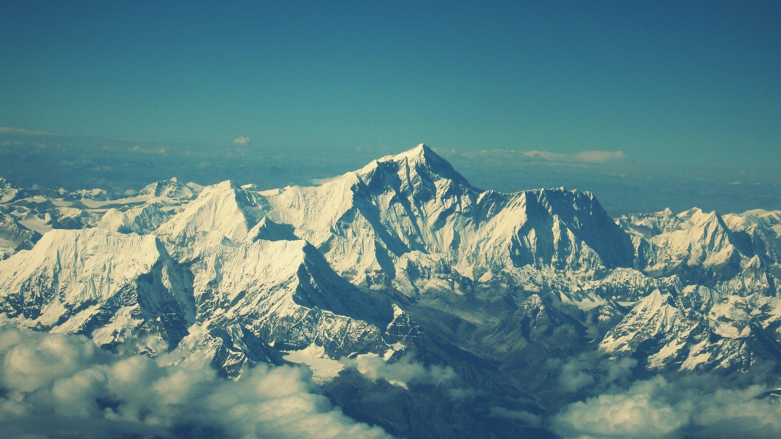 Winter, Himalayas, Schneelandschaft, 2560x1440 HD Desktop