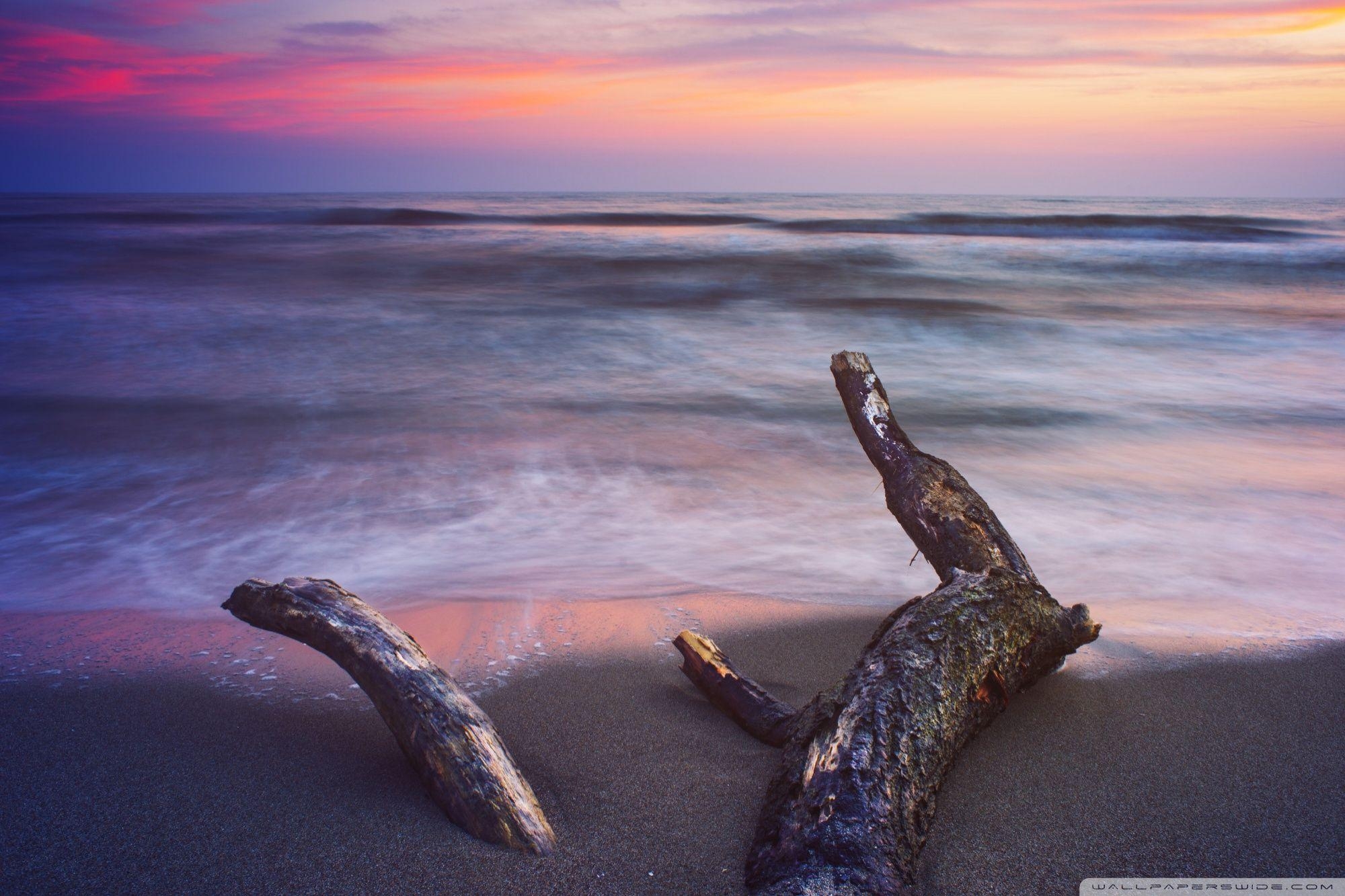 Leerer Strand, Langzeitbelichtung, 4K HD, Desktop, 2000x1340 HD Desktop