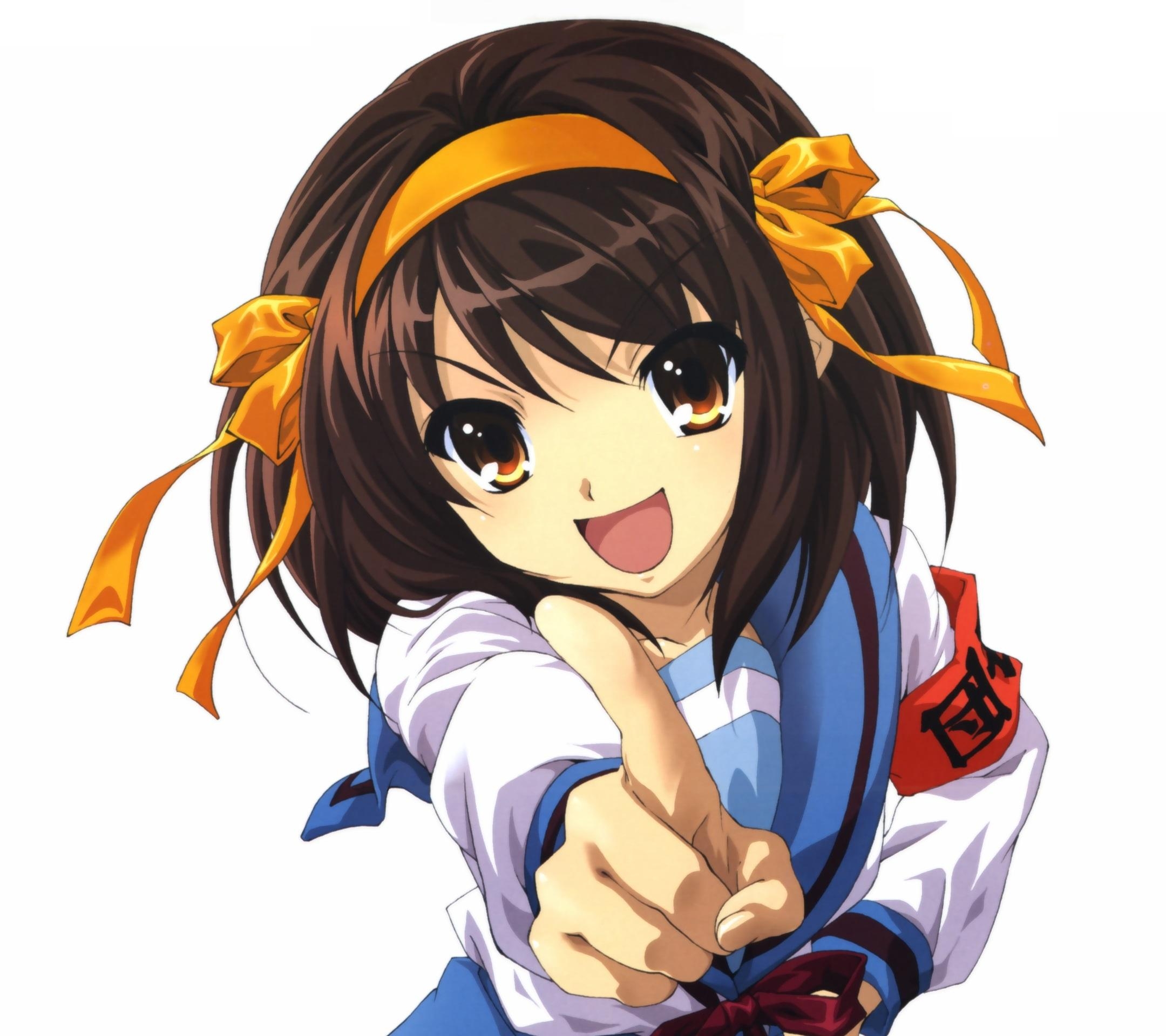 Haruhi Suzumiya, Anime, Melancholie, Smartphone, Hintergrundbild, 2160x1920 HD Desktop