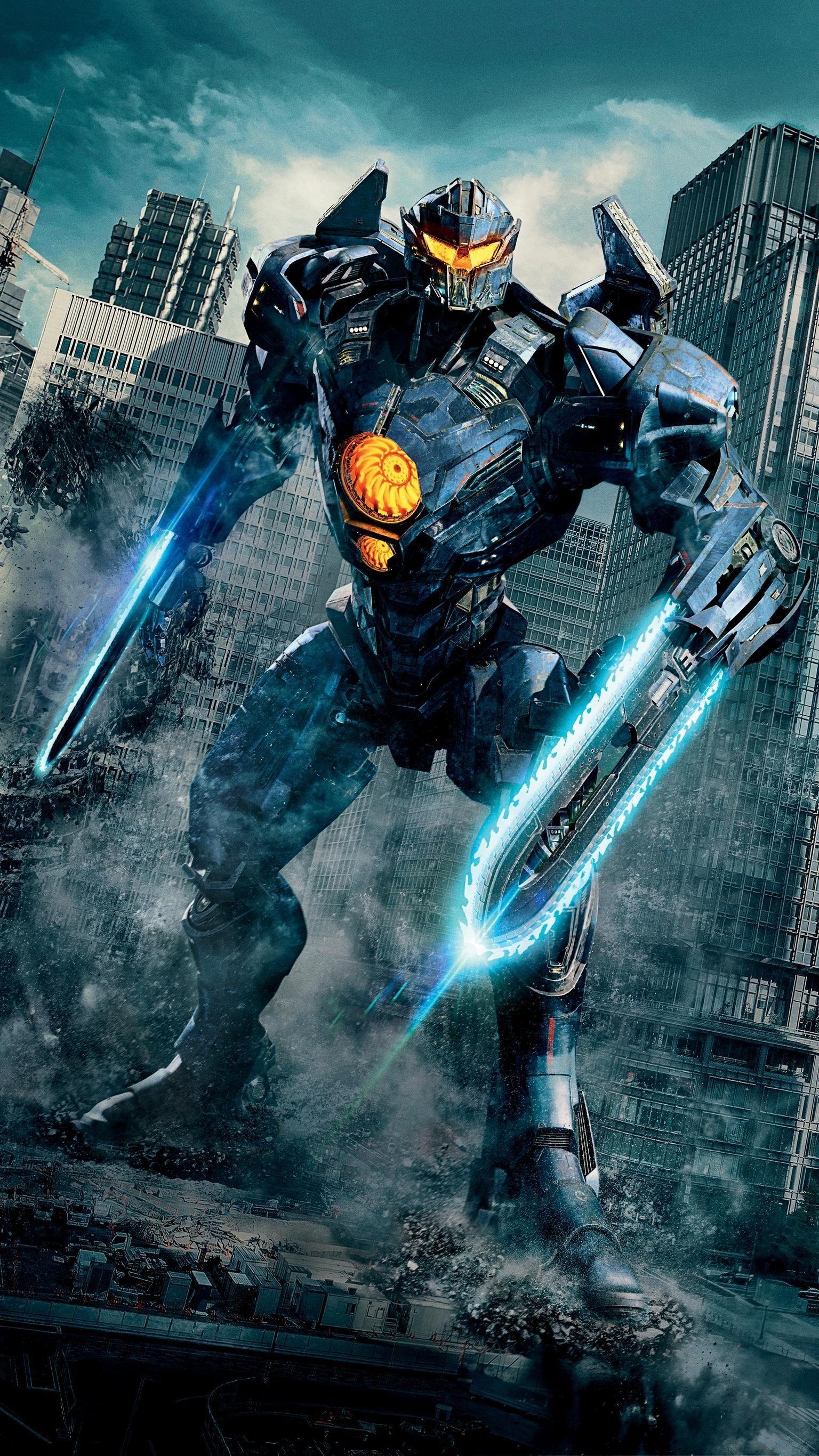 Pacific Rim Uprising, 2018, Telefon, Roboter, Kaijus, 1540x2740 HD Handy