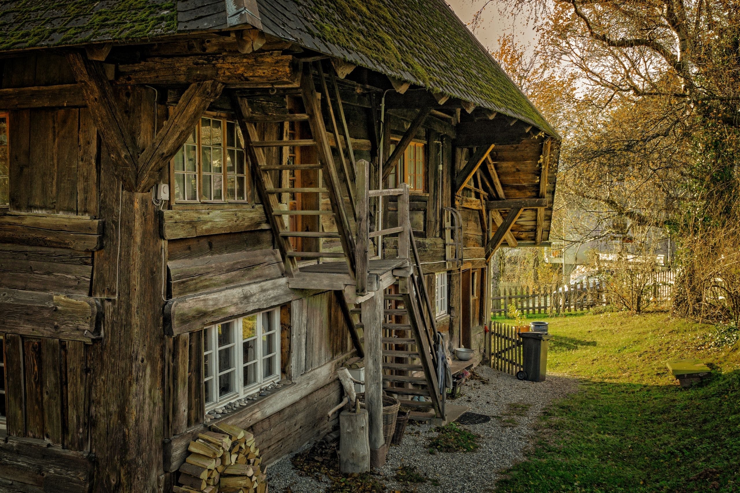 Rustikale, Holzhütte, Alt, HD, Hintergrund, 2560x1710 HD Desktop