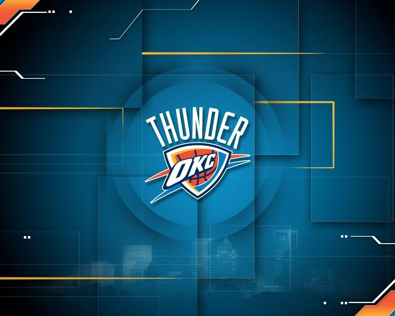 Oklahoma City Thunder, HQ, Hintergrund, Sport, Basketball, 1280x1030 HD Desktop