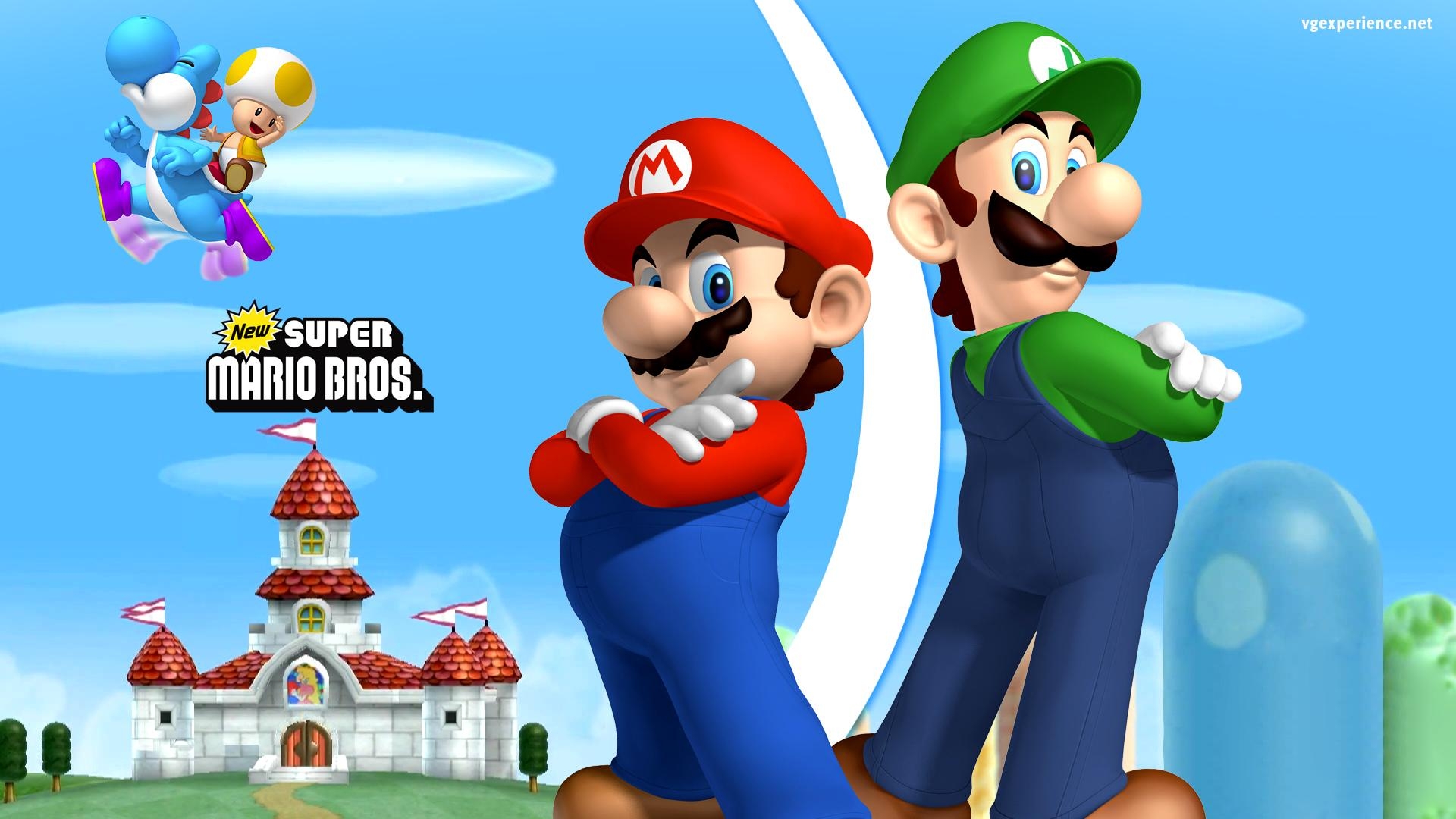 Super Mario World, Logo, HD, Retro, Nintendo, 1920x1080 Full HD Desktop