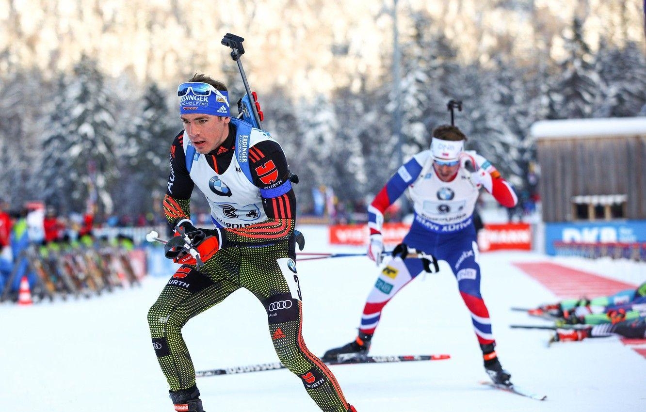 Biathlon, Deutschland, Simon Schempp, Staffel, Wintersport, 1340x850 HD Desktop