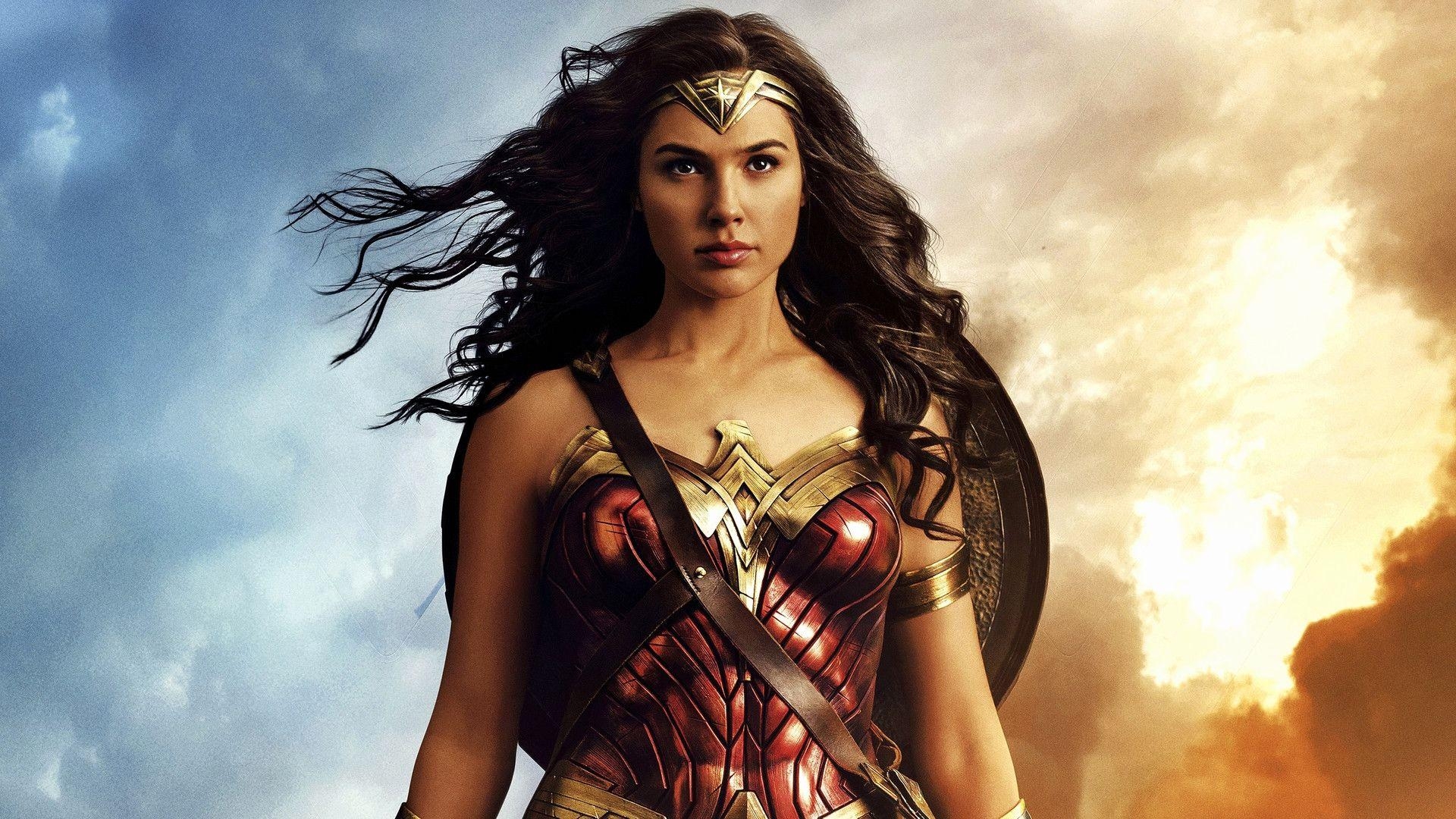 Gal Gadot, Wonder Woman, Film, Superheldin, Schauspielerin, 1920x1080 Full HD Desktop