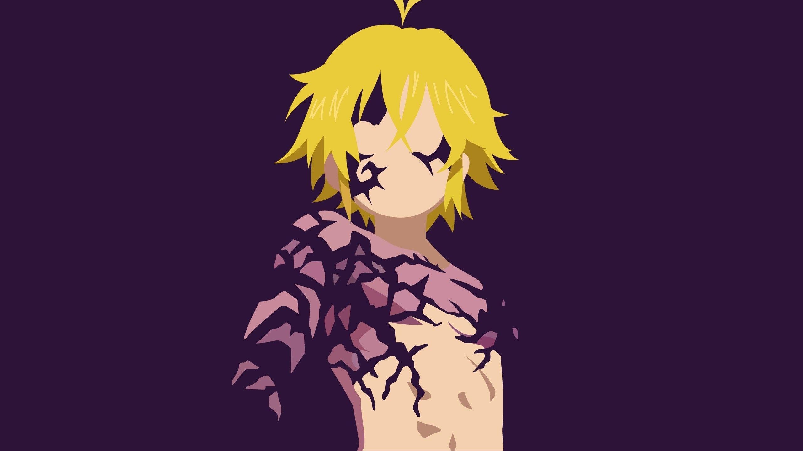 Meliodas, HD, Anime, Wallpaper, Charakter, 2560x1440 HD Desktop