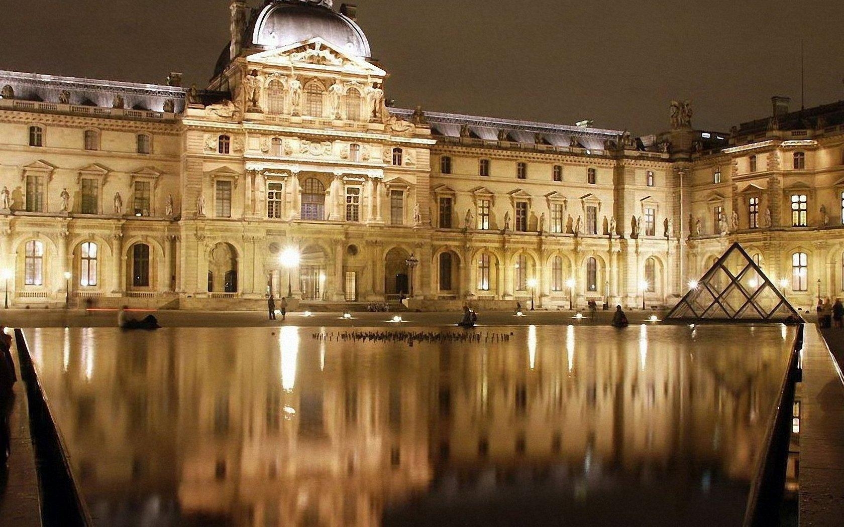 Louvre, Hintergrundbild, Bild, Paris, Kunst, 1680x1050 HD Desktop