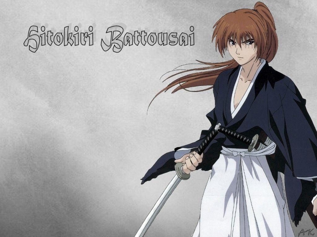 Kenshin Himura, Anime, Hintergrund, Rurouni, Samurai, 1030x770 HD Desktop