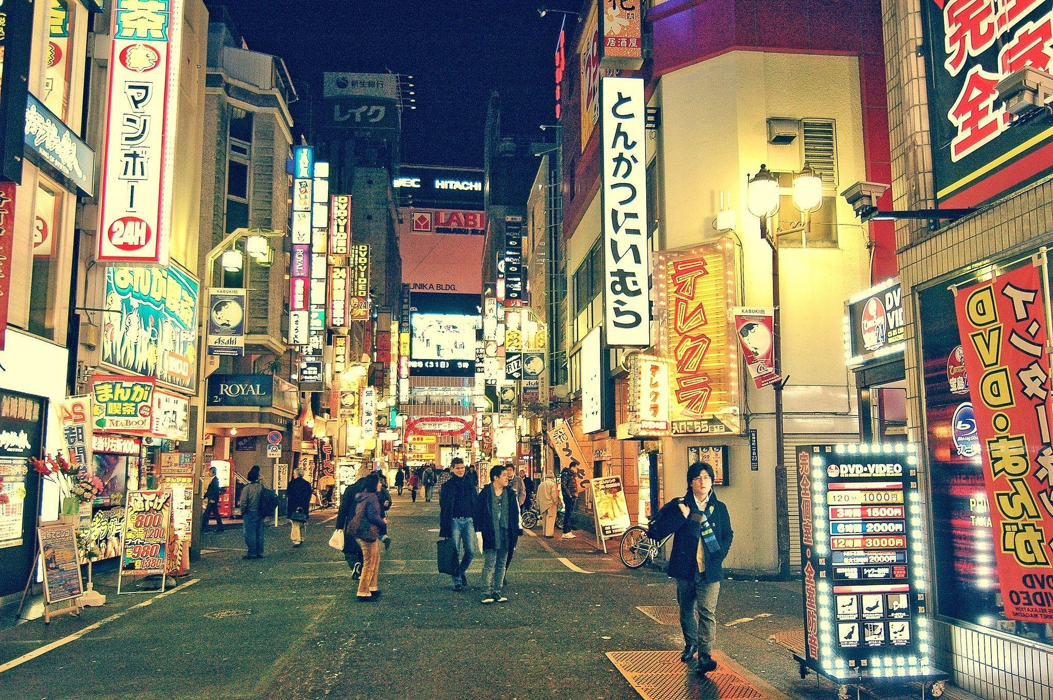 Tokyo, Japan, Stadtbild, Metropolis, Urbanes Leben, 2050x1370 HD Desktop