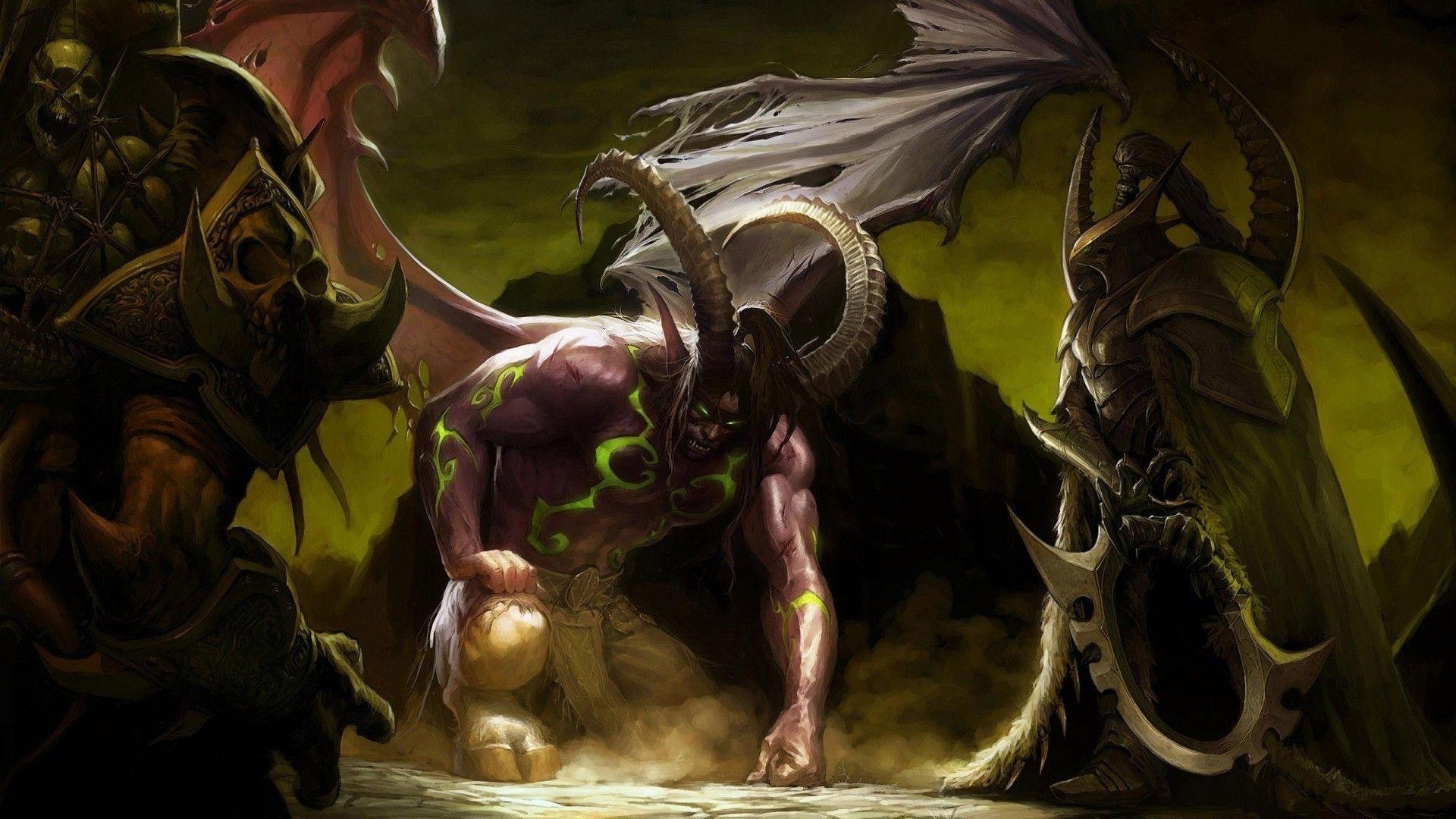 Illidan, Stormrage, Hintergrund, Gaming, Bild, 1920x1080 Full HD Desktop