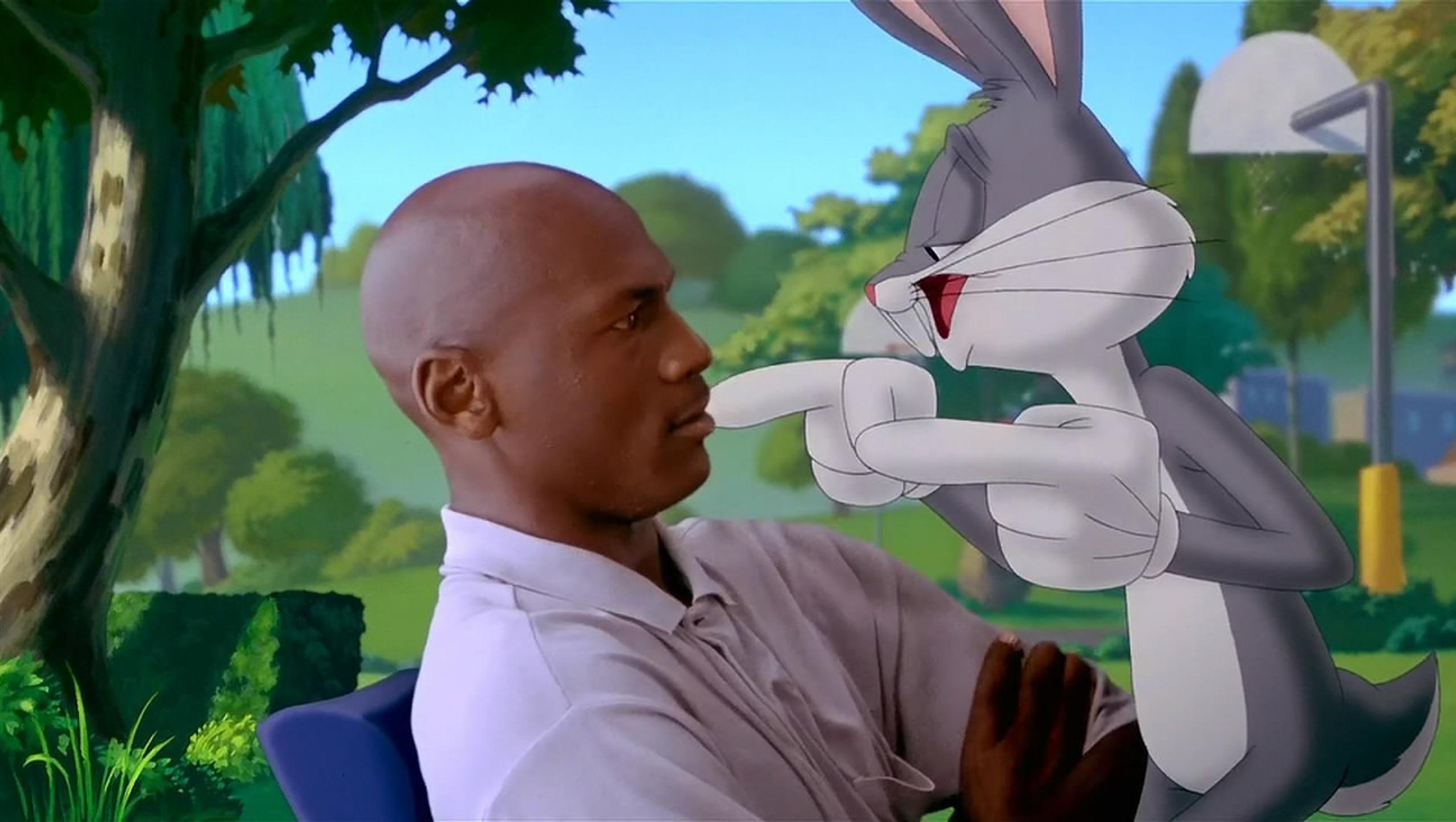 Space Jam 1996, Michael Jordan, Bugs Bunny, Basketballfilm, Kultfilm, 2560x1450 HD Desktop