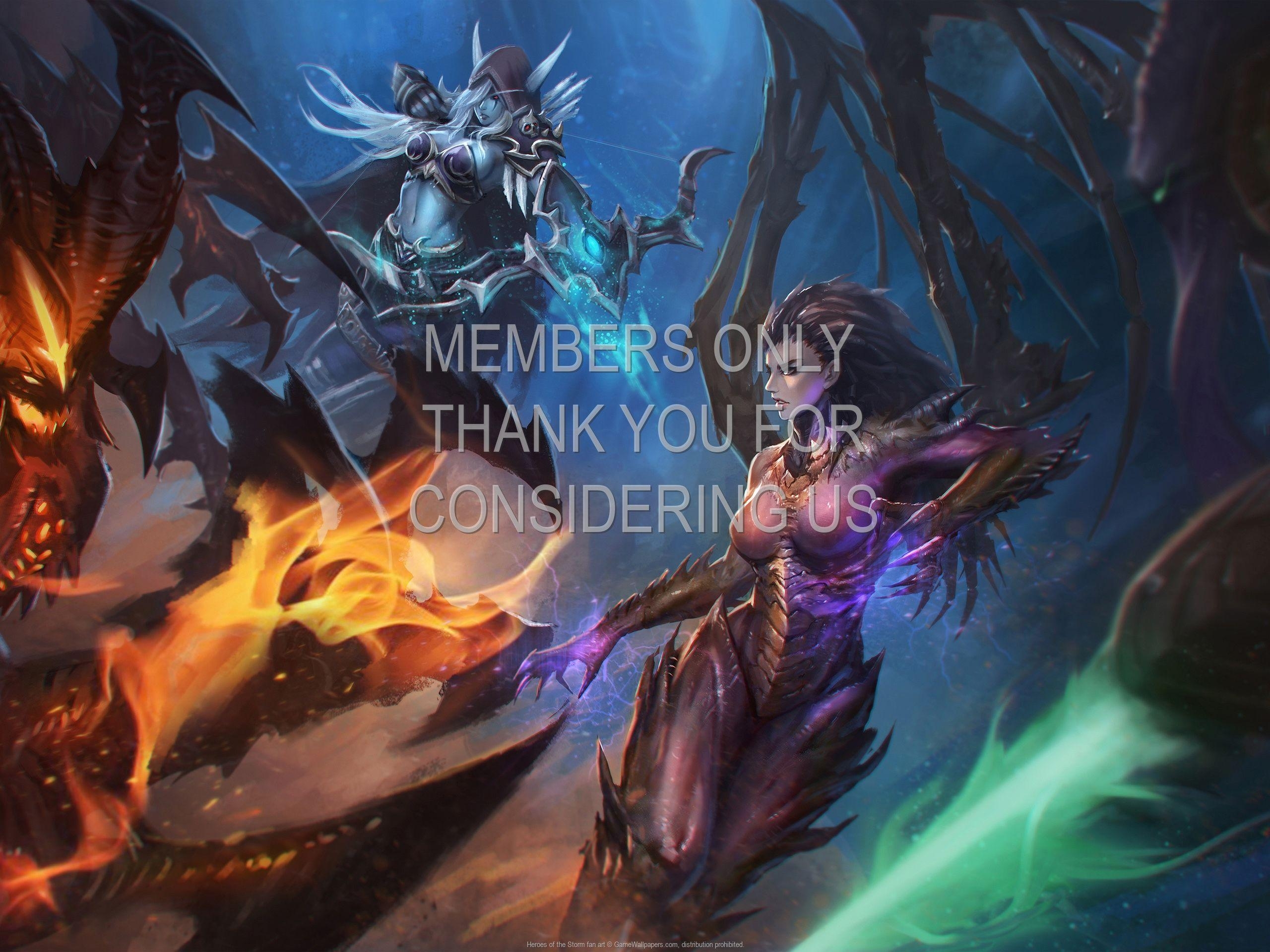 Heroes of the Storm, Fanart, 1920x1080, Kreativität, Blizzard, 2560x1920 HD Desktop