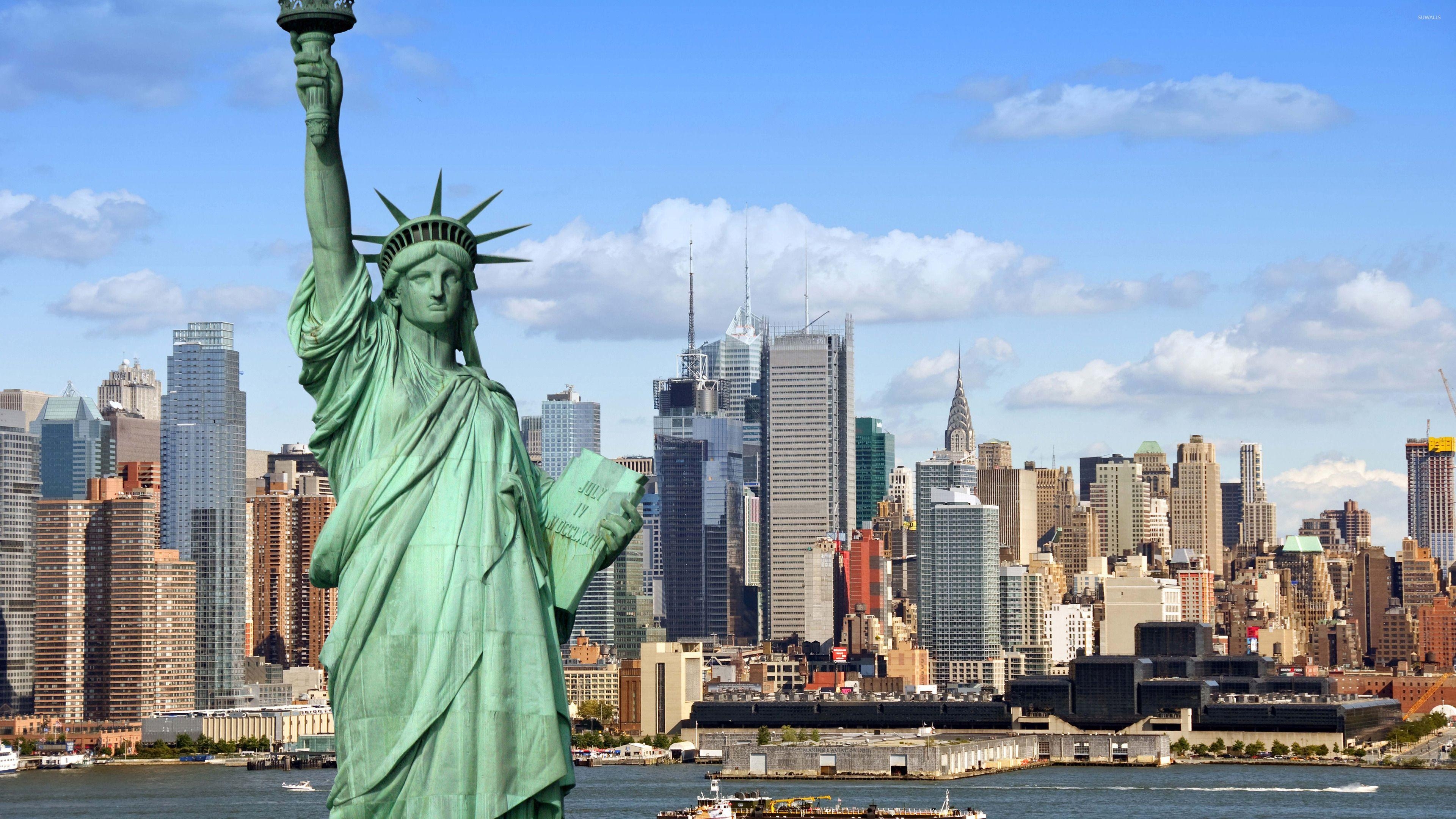 Freiheitsstatue, Reisen, 1080p, Amerika, New York, 3840x2160 4K Desktop