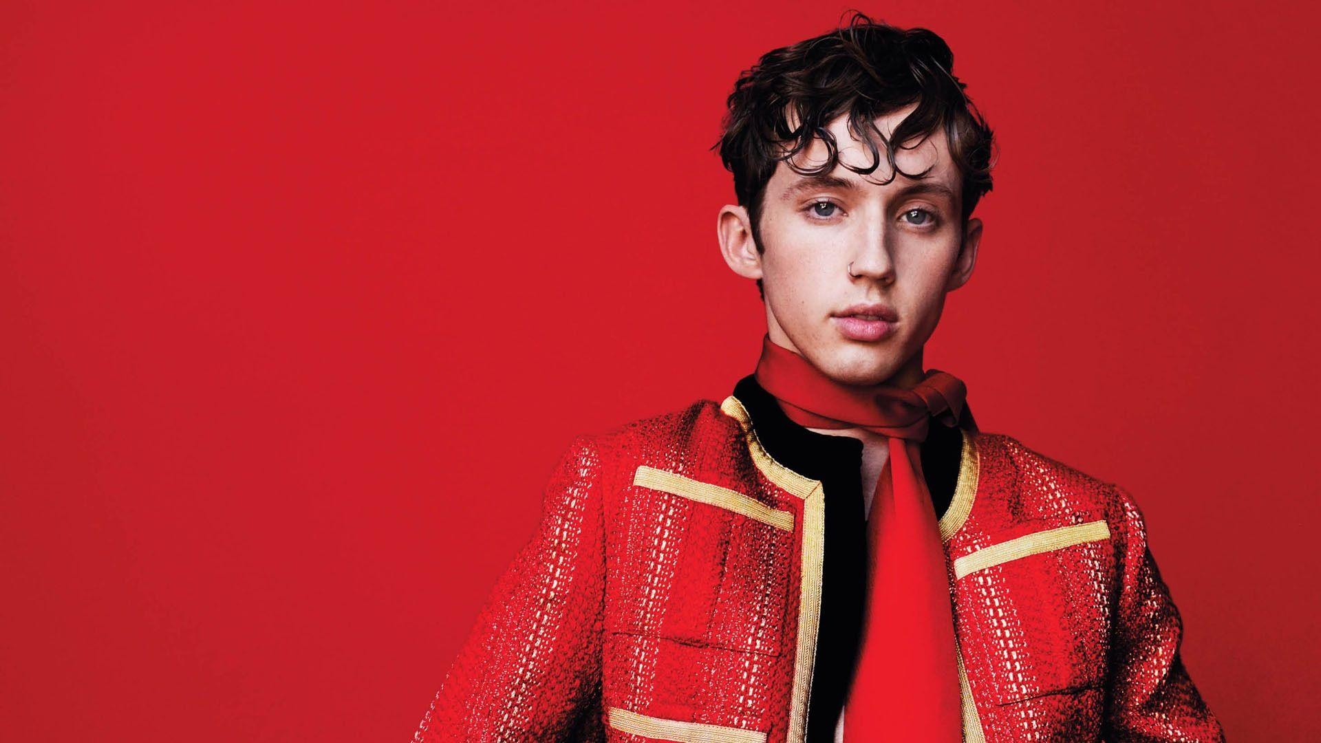 Troye Sivan, Künstlerfoto, Hintergrund, Musik, Design, 1920x1080 Full HD Desktop