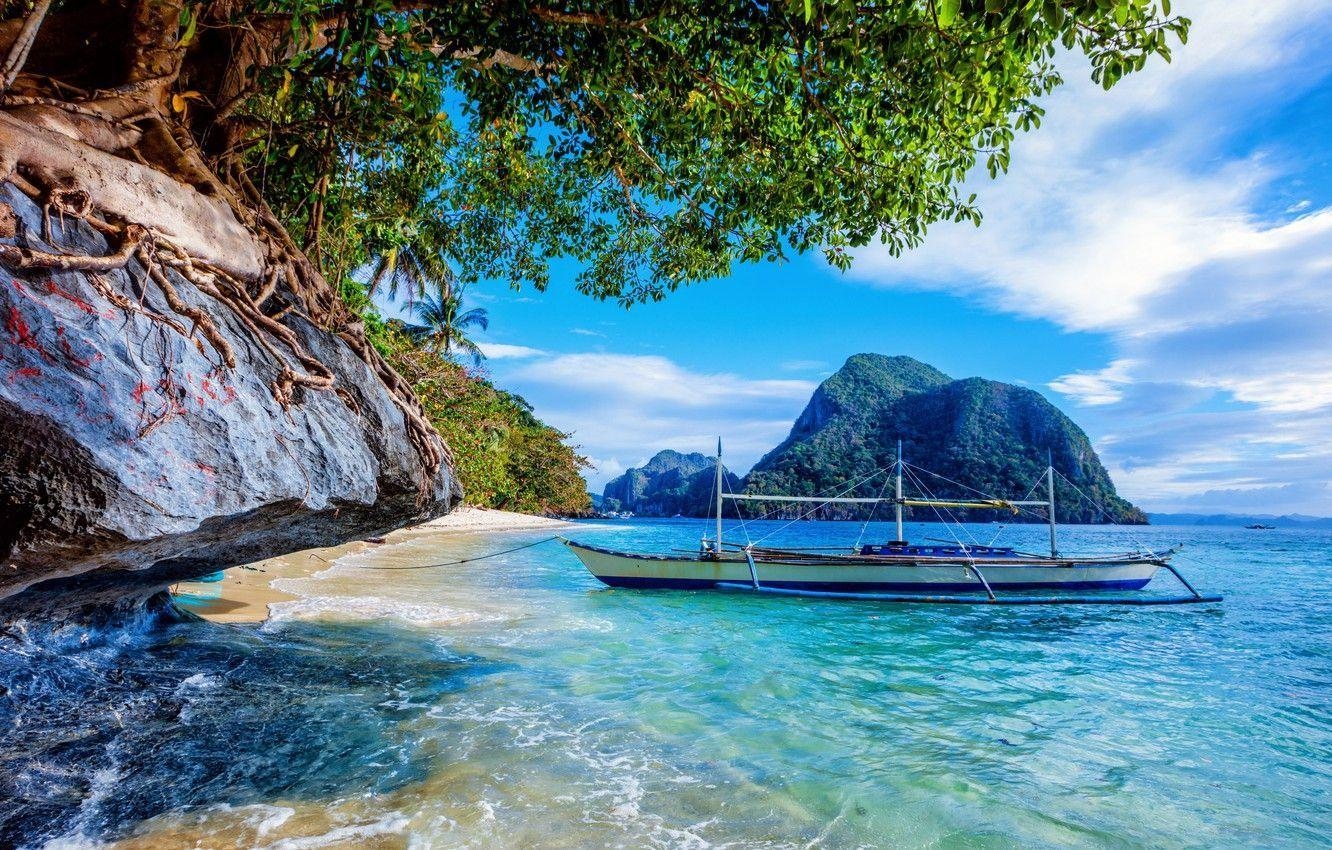 Natur, Palawan, Foto, Landschaft, Philippinen, 1340x850 HD Desktop