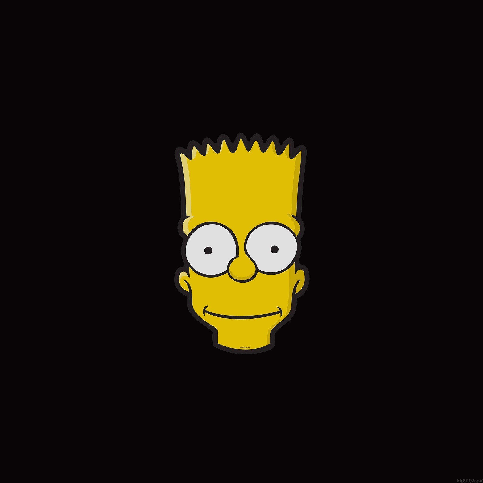 Bart Simpson, Hintergrund, Die Simpsons, Design, Comic, 2050x2050 HD Handy