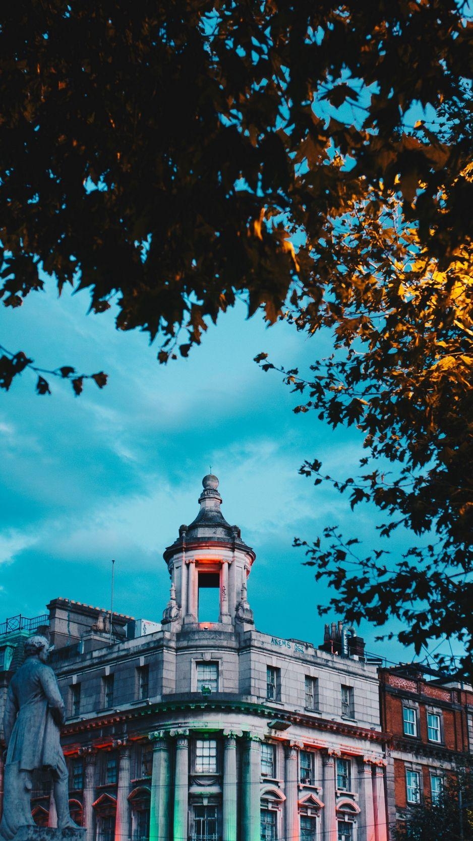 Gebäude, Architektur, Monument, Dublin, Irland, 940x1670 HD Handy