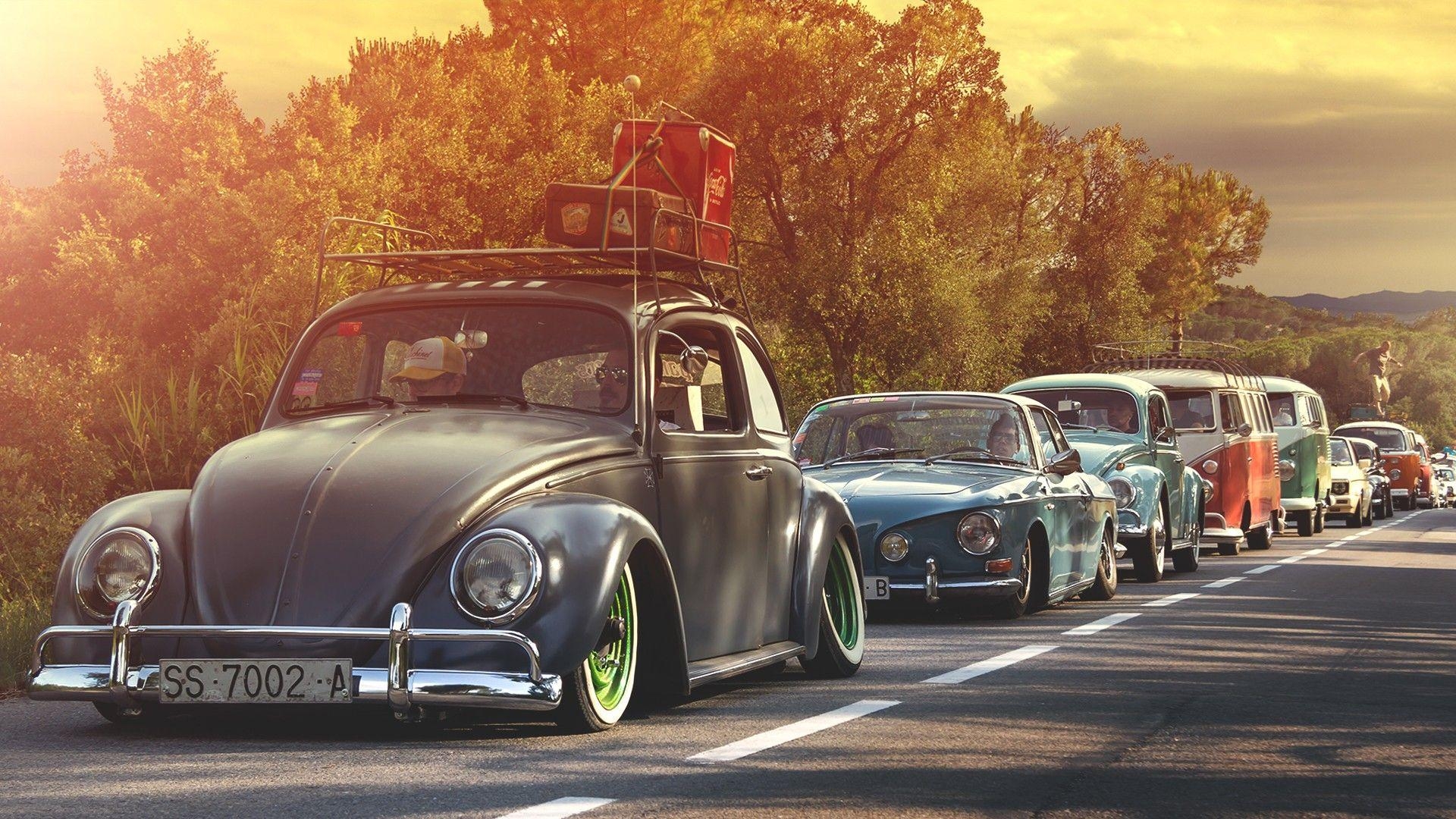 Volkswagen, Old, 70er, Retro, Auto, 1920x1080 Full HD Desktop