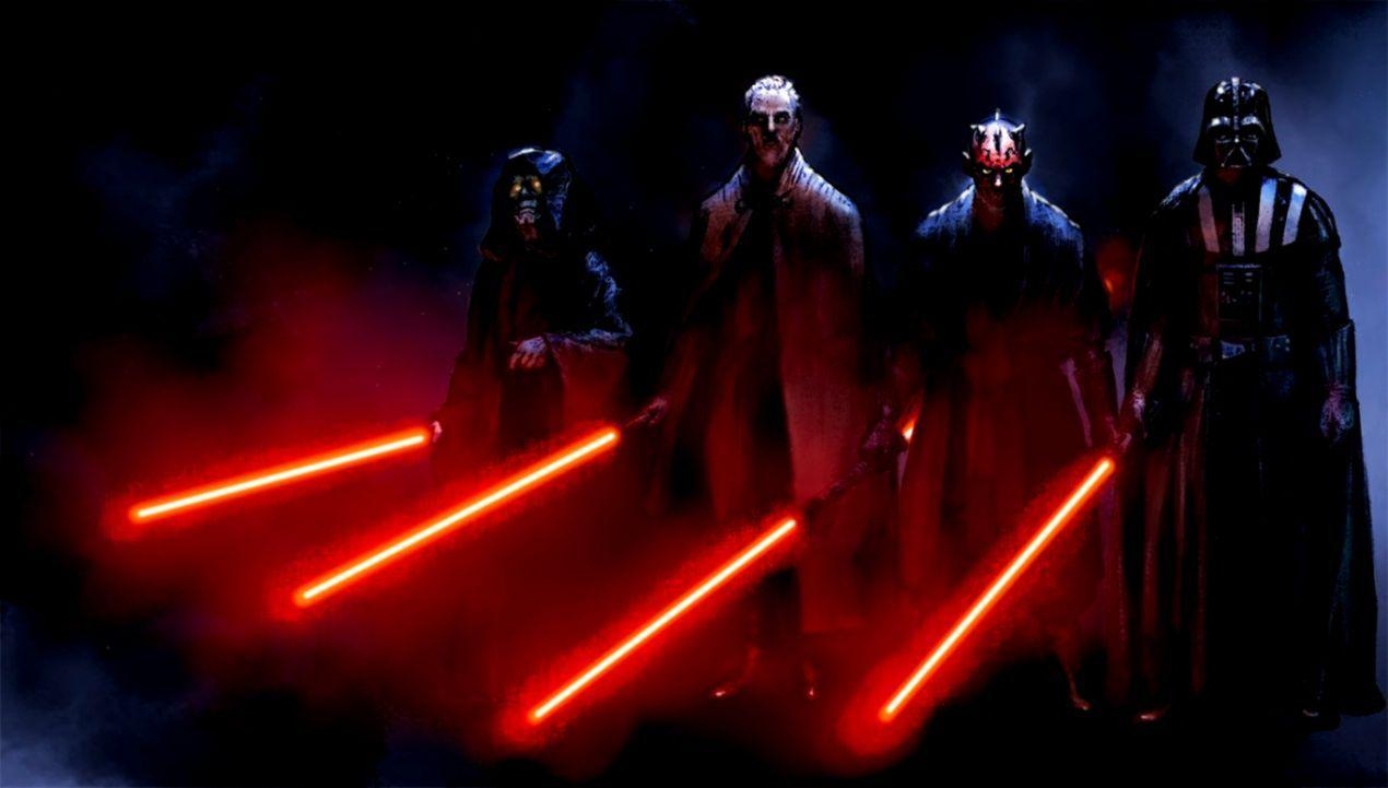 Darth Sidious, Lichtschwert, Star Wars, Bösewicht, Kampf, 1270x730 HD Desktop