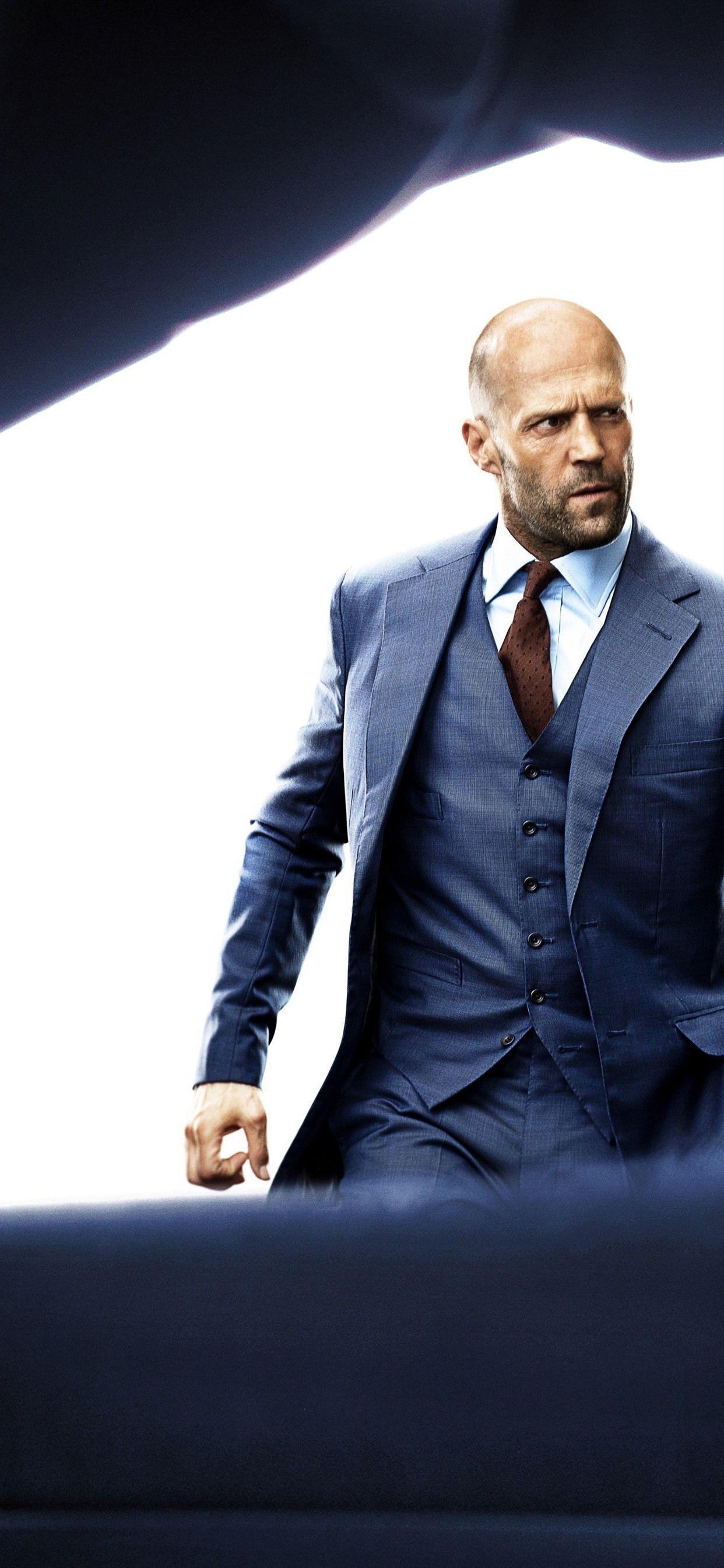 Jason Statham, Fast and Furious, Hobbs, Shaw, Schauspieler, 1250x2690 HD Handy