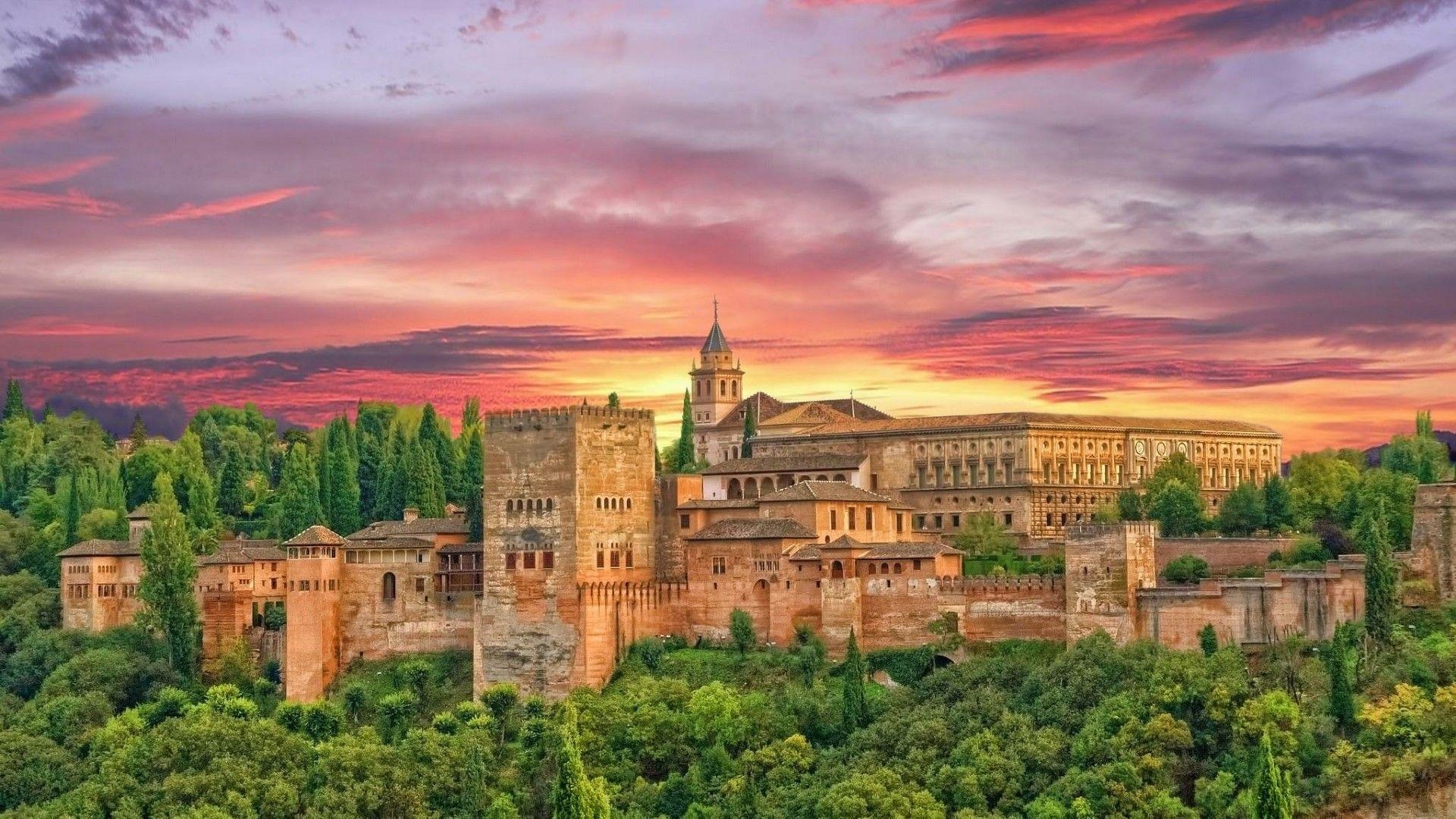 Alhambra, Reisen, Kultur, Geschichte, Architektur, 1920x1080 Full HD Desktop