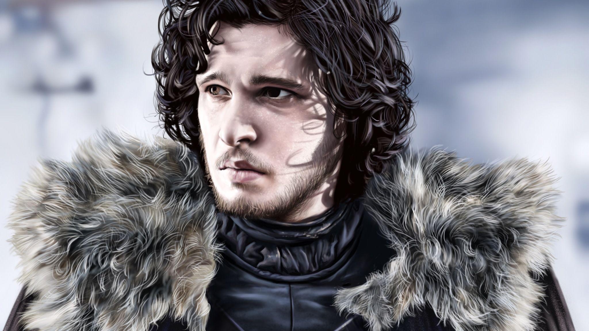 Jon Snow, Fan Art, Auflösung, HD, 4K, 2050x1160 HD Desktop