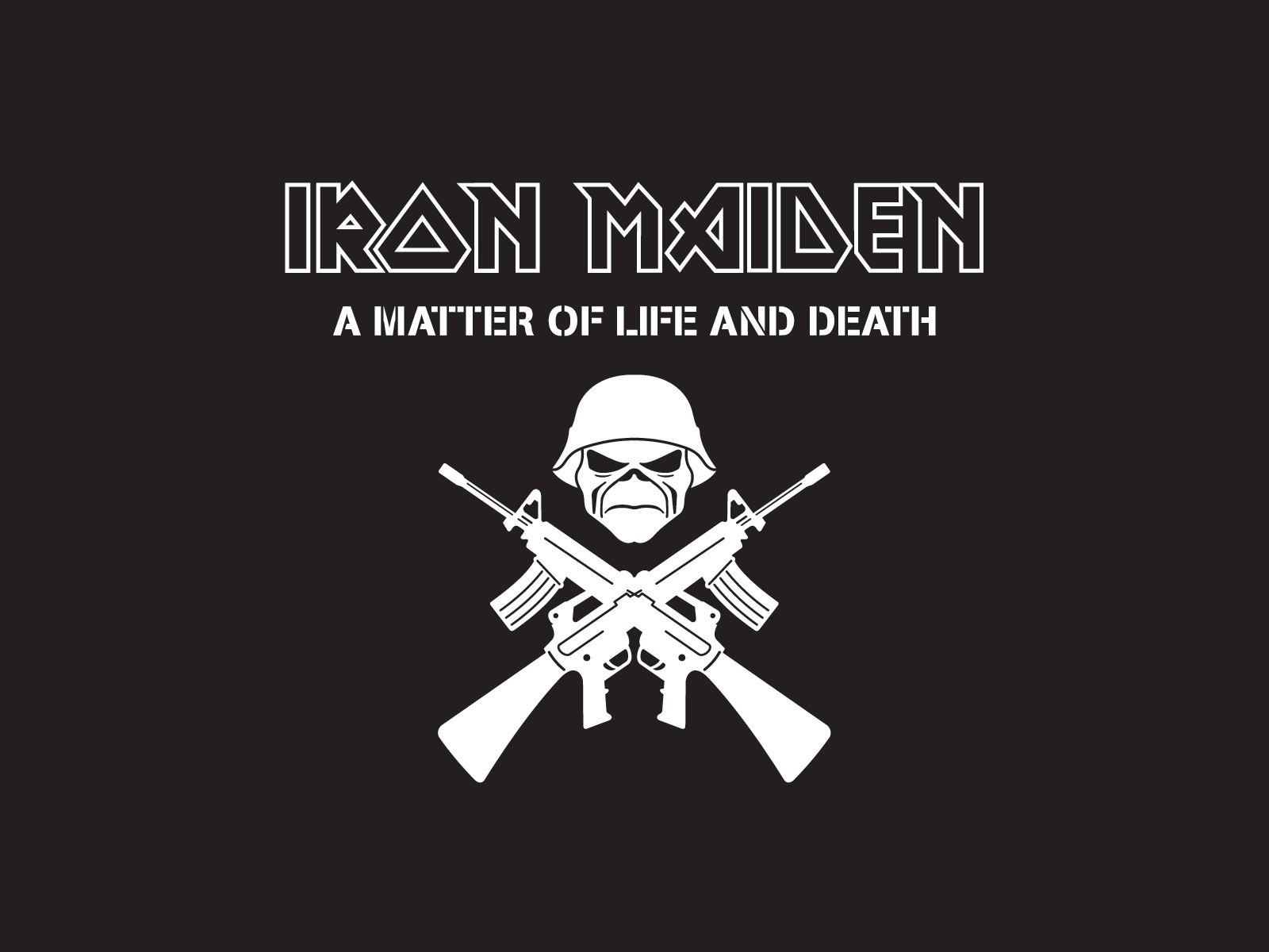 Iron Maiden, Bandlogo, Metall, Punk, Rock, 1600x1200 HD Desktop