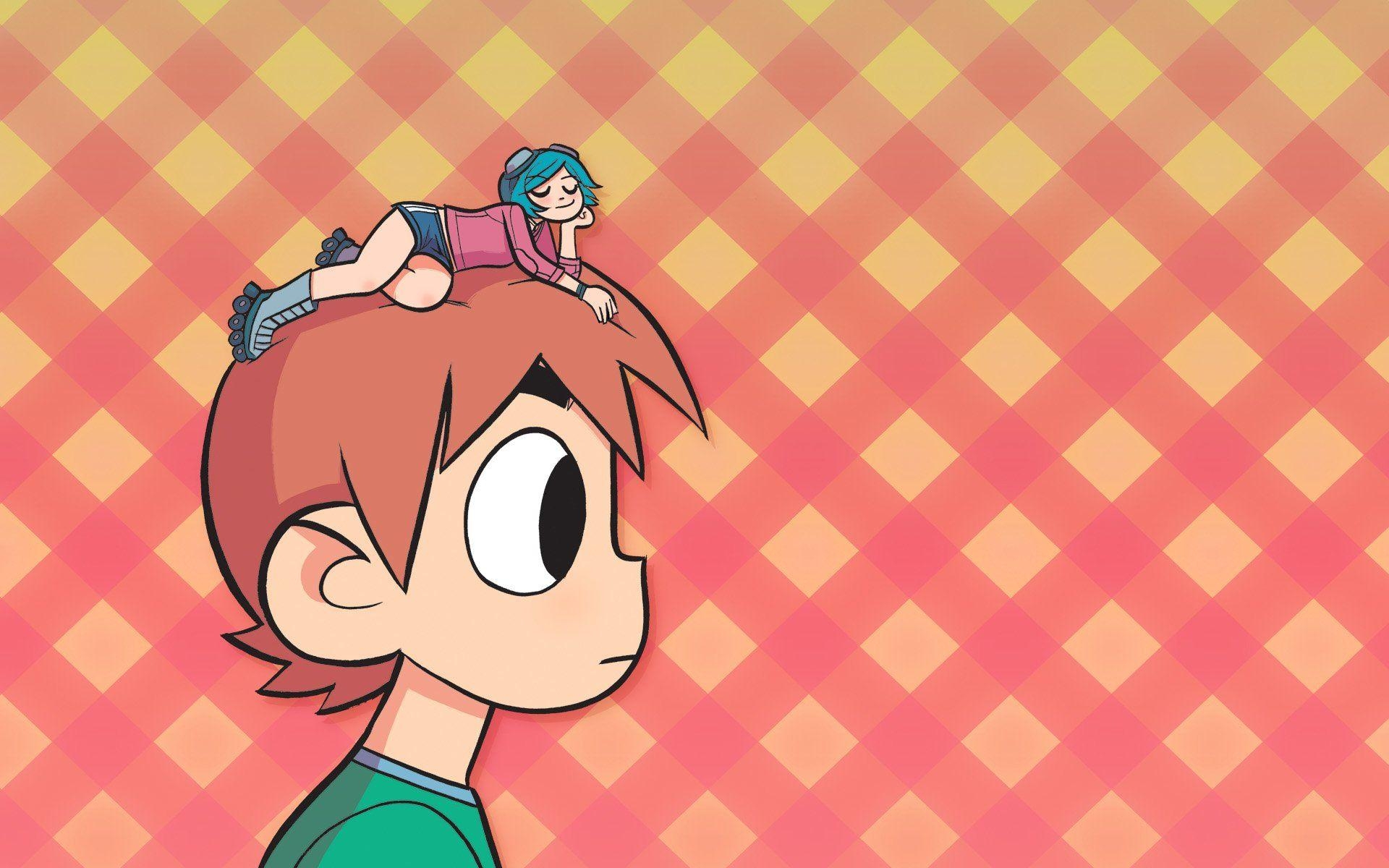 Scott Pilgrim, 1200p, HD Bild, Comic, Filmstil, 1920x1200 HD Desktop