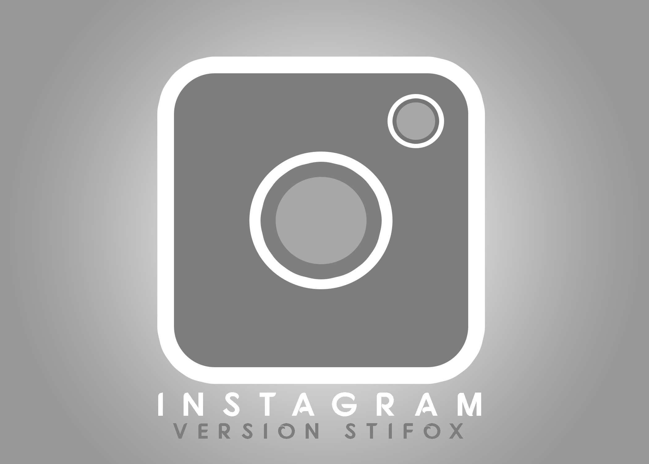 Instagram Logo, stiifox Design, Hintergrund, kreiert, stilvoll, 2100x1500 HD Desktop