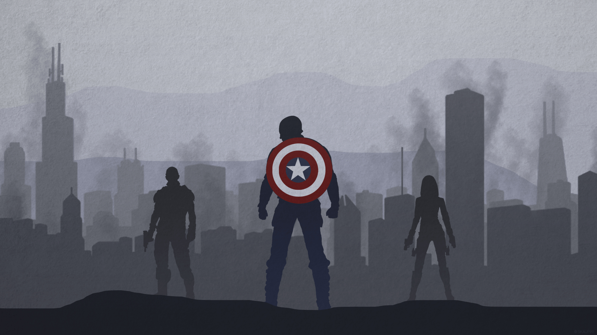 Captain America, Winter Soldier, Marvel Helden, Comic, Abenteuer, 1920x1080 Full HD Desktop