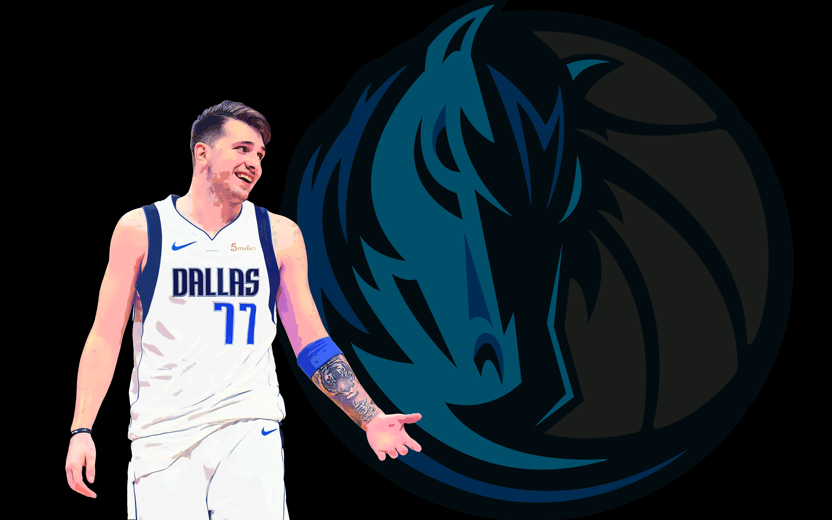 Luka Doncic, Hintergrund, Sport, NBA, Fan, 2880x1800 HD Desktop