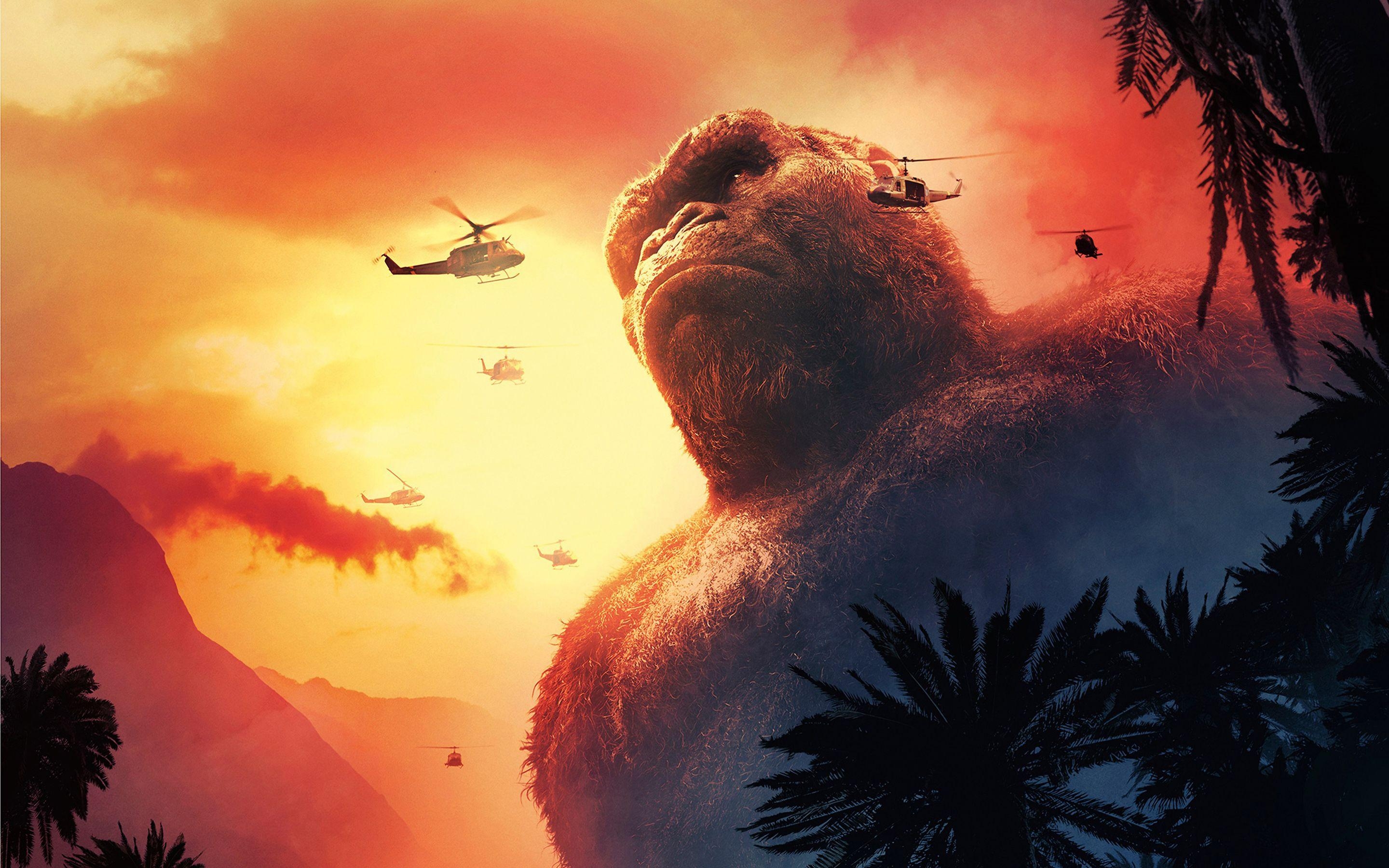 King Kong, Wallpaper, HD, Abenteuer, Kino, 2880x1800 HD Desktop