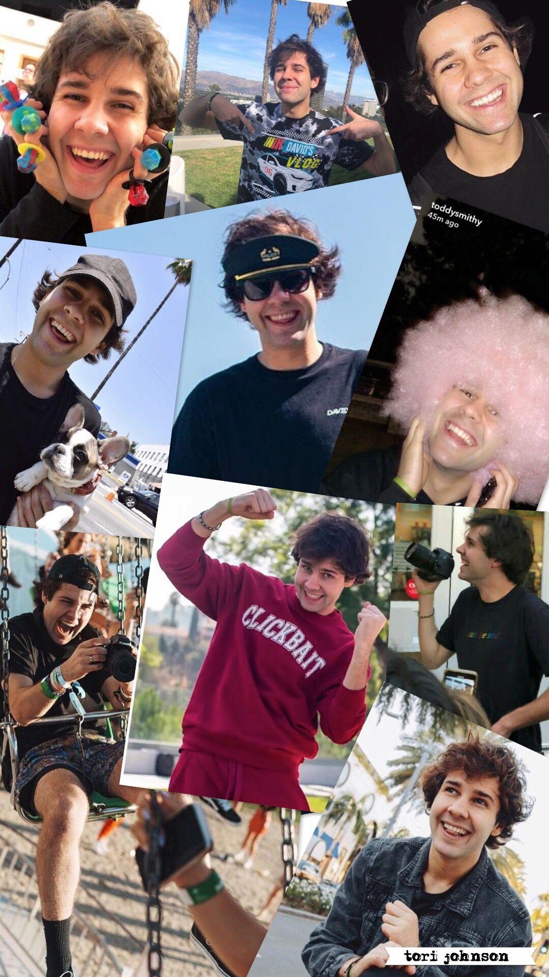 David Dobrik, Hintergrundbild, Youtuber, Humor, Kreativität, 1080x1920 Full HD Handy