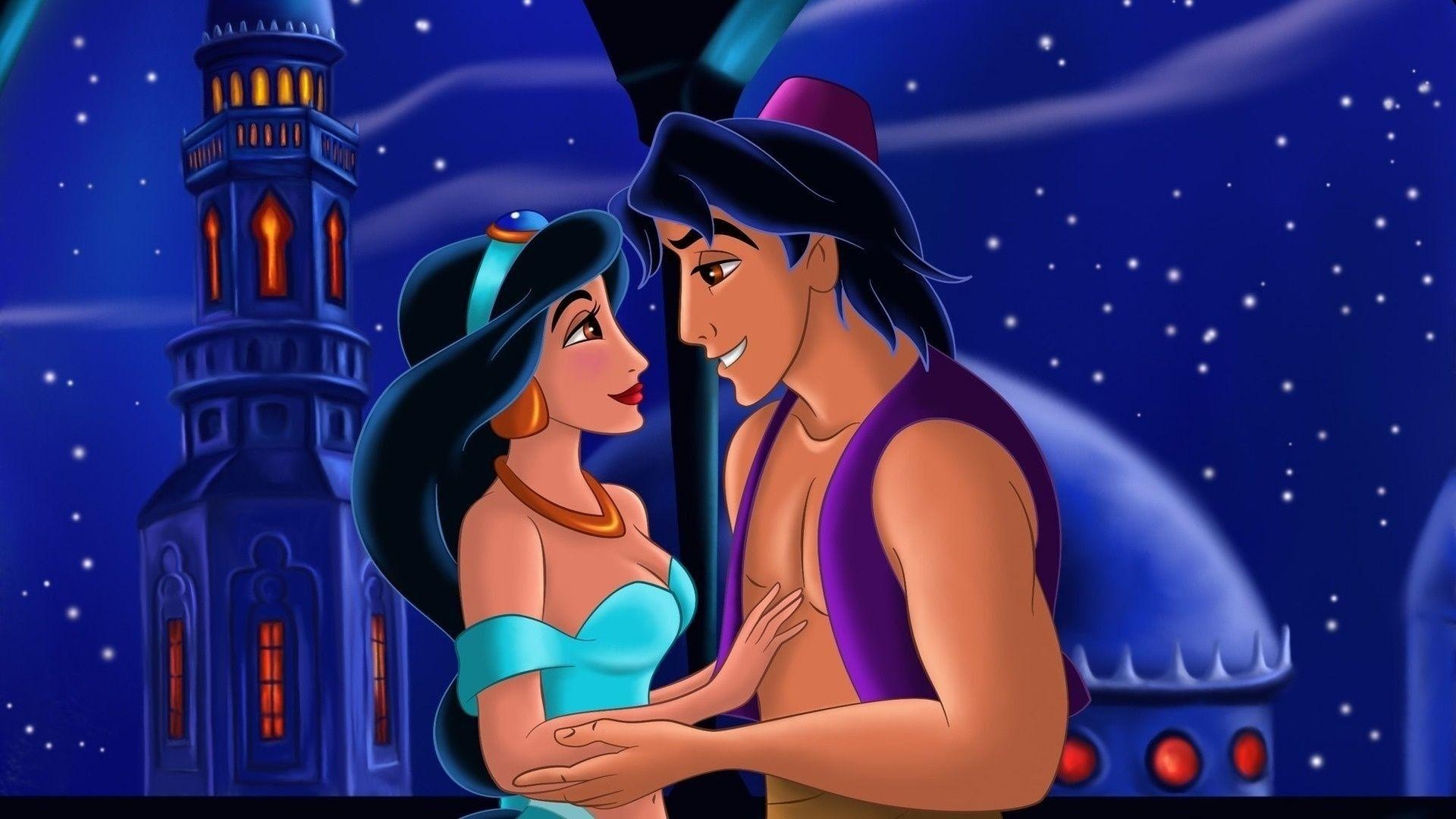 Jasmin, Disney, Hintergrund, Märchen, Fernseher, 1920x1080 Full HD Desktop