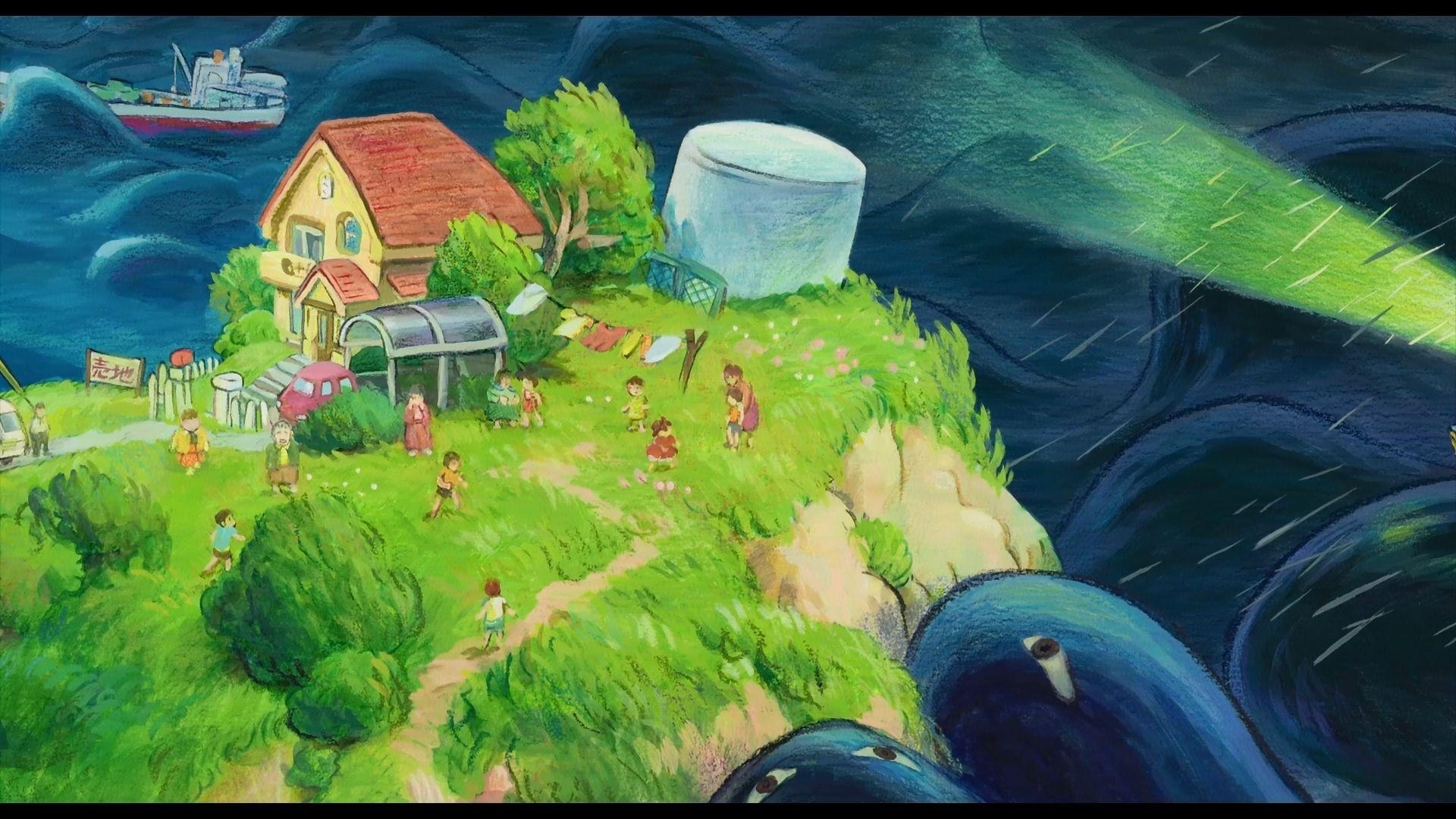 neues Ponyo, Breitbild, kostenlos, HD, Hintergrund, 1920x1080 Full HD Desktop