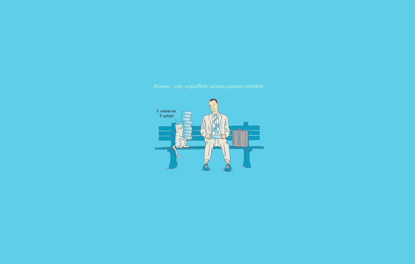 Forrest Gump, Inszenierung, Film, Candy, Hintergrund, 1340x850 HD Desktop