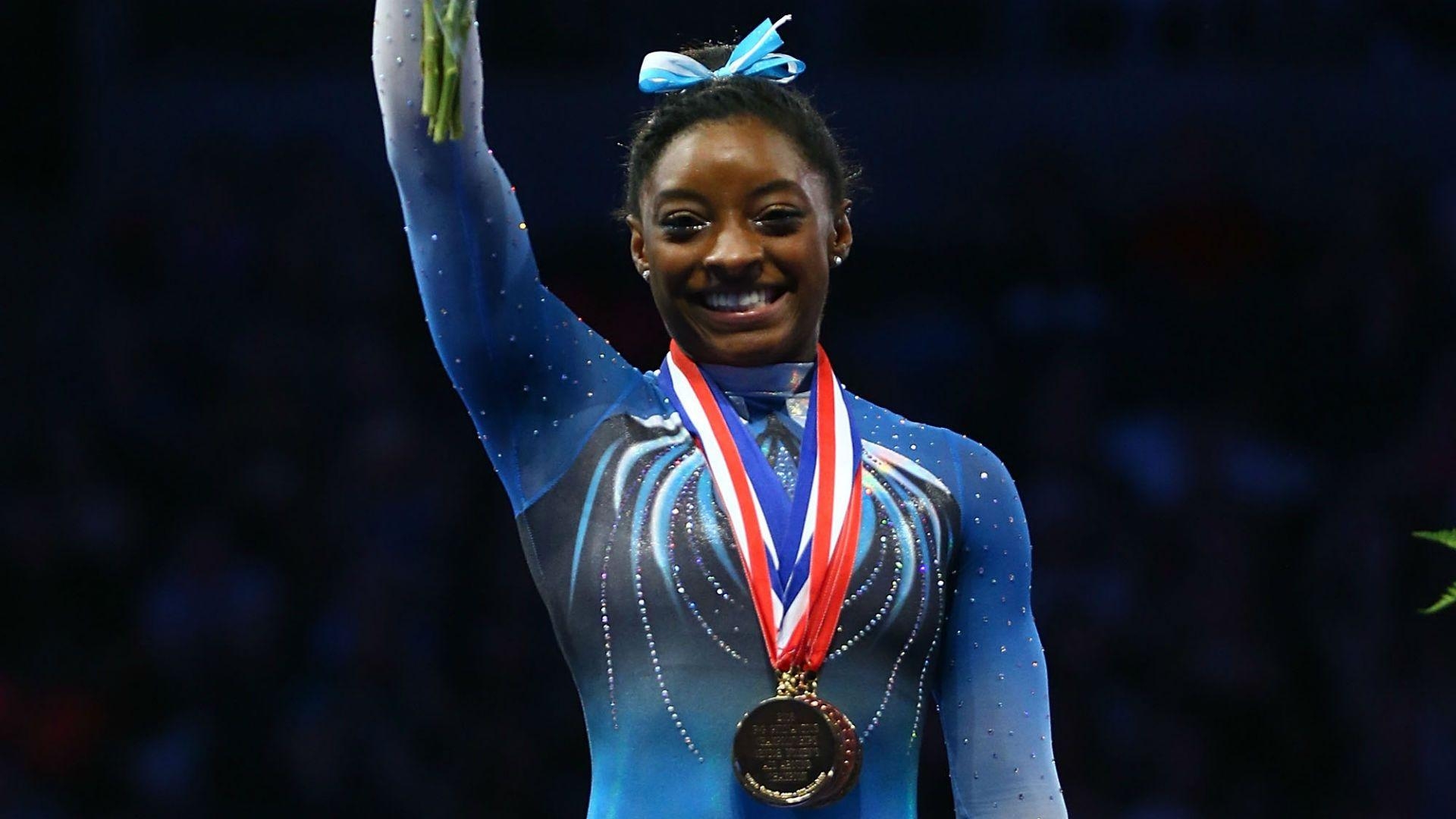 Simone Biles, Dominanz, Rio, Olympische Spiele, Turnerin, 1920x1080 Full HD Desktop