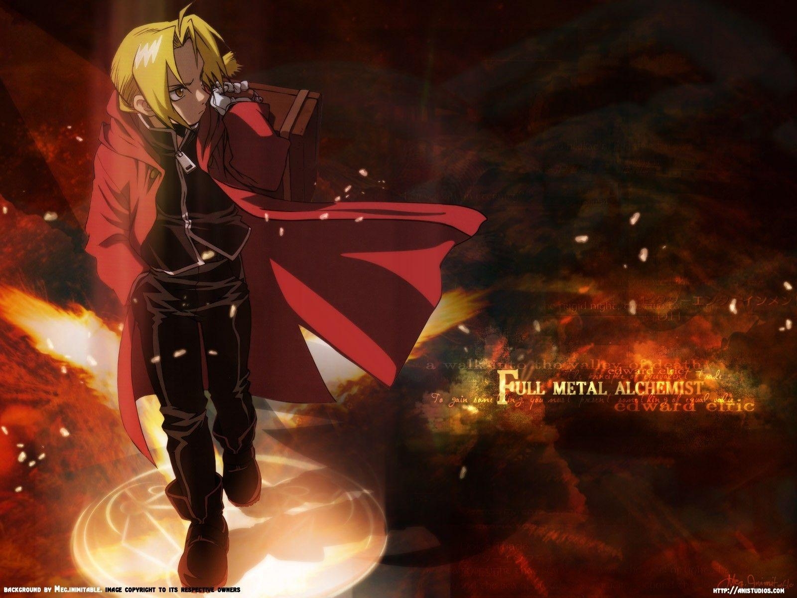 Edward Elric, Anime, kostenlos, Hintergrundbild, Alchemist, 1600x1200 HD Desktop