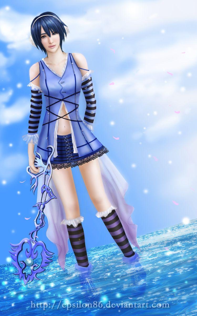 Aqua, Kingdom Hearts, Birth, Gaming, Hearts, 750x1210 HD Handy